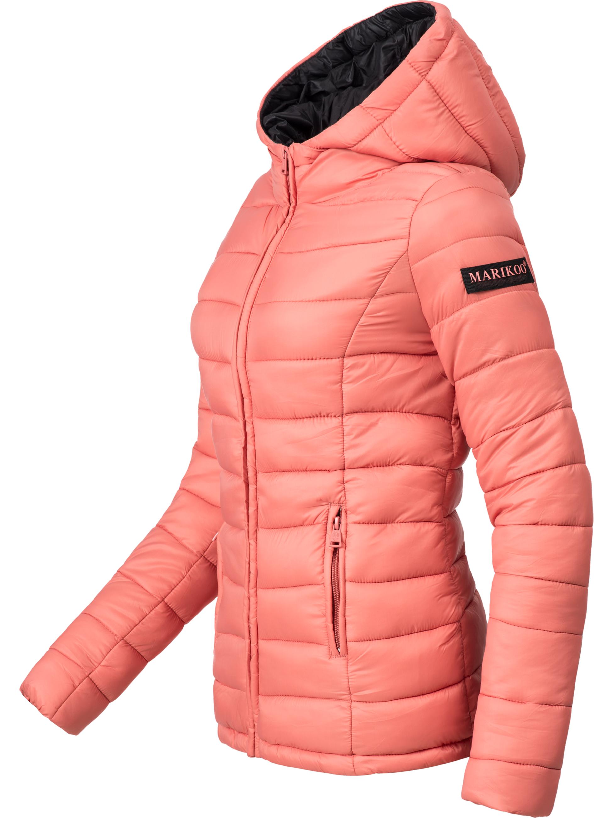 Leichte Steppjacke mit Kapuze "Lucy" Coral