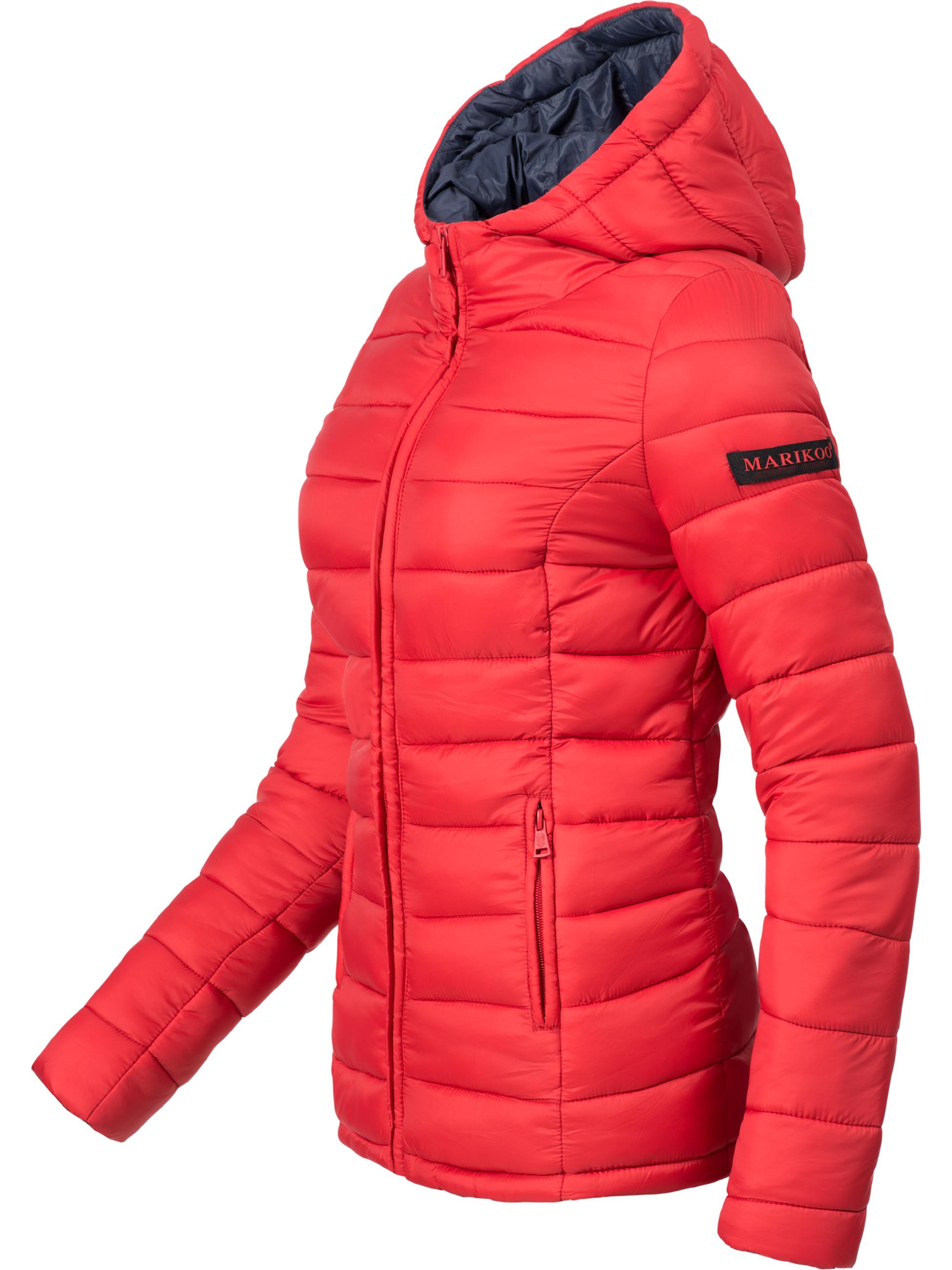 Leichte Steppjacke mit Kapuze "Lucy" Rot