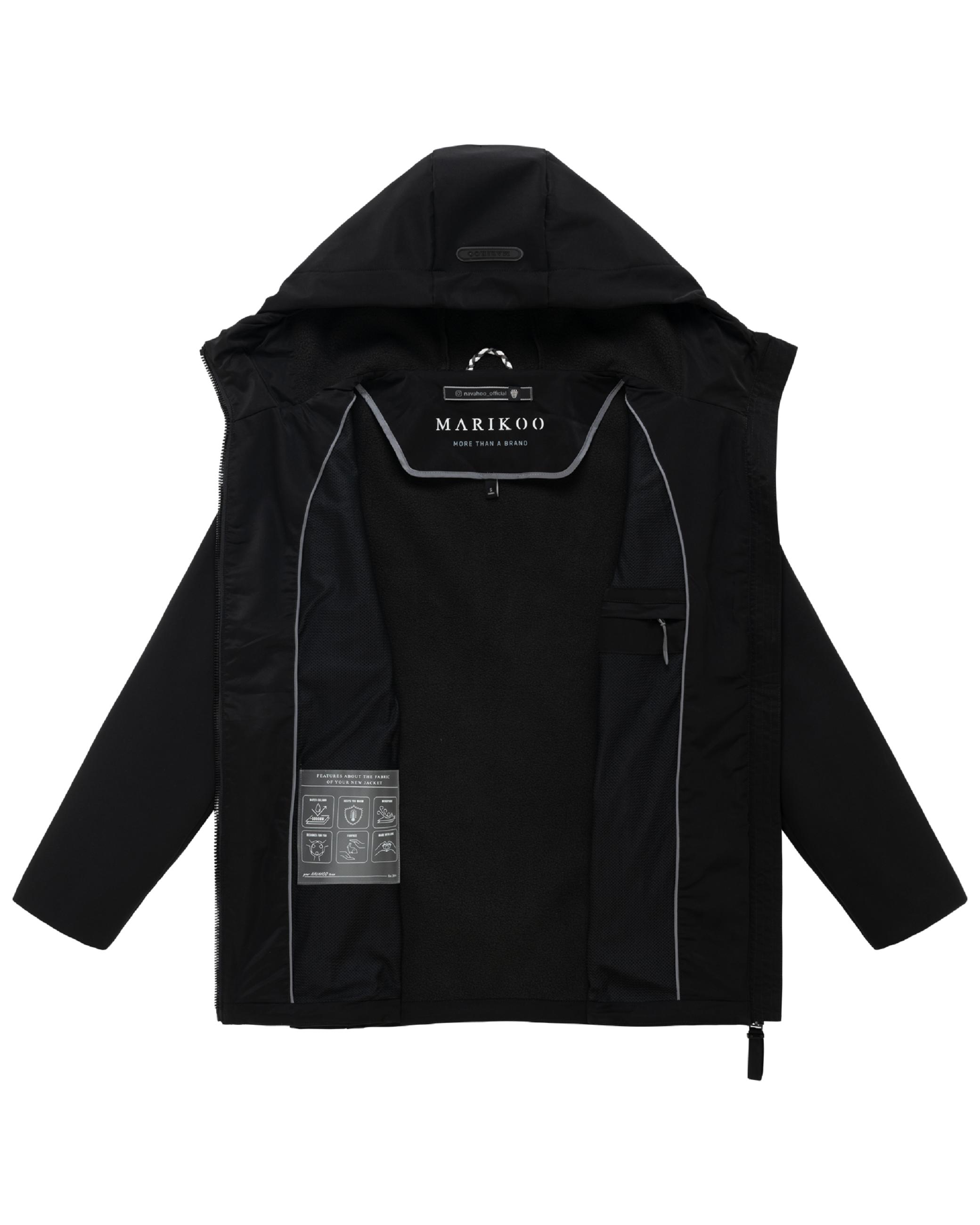 Übergangsjacke mit Kapuze Minaa 16 Black