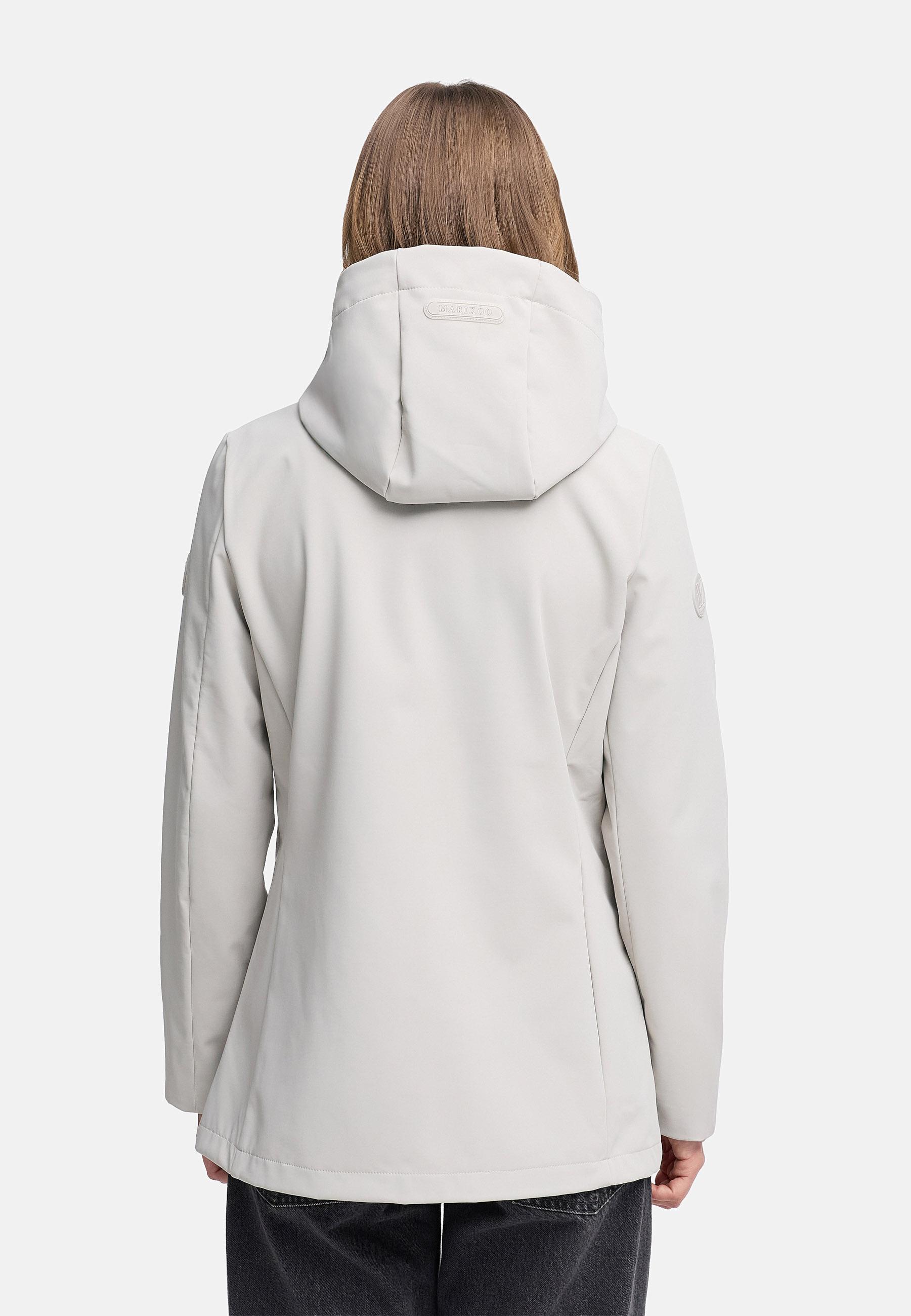 Wasserdichte Übergangsjacke mit Kapuze "Minaa 16" Bone