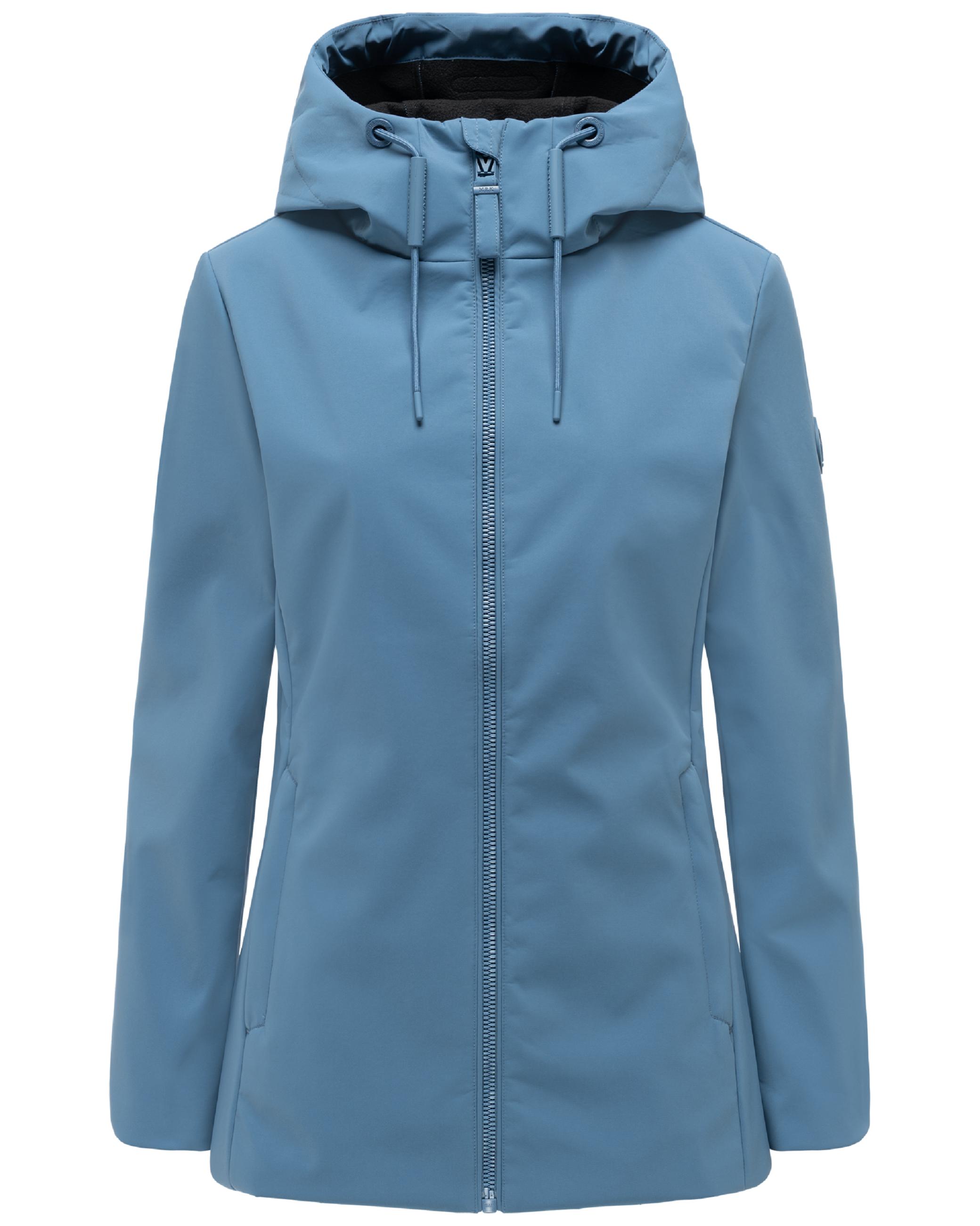 Übergangsjacke mit Kapuze Minaa 16 Dusty Blue