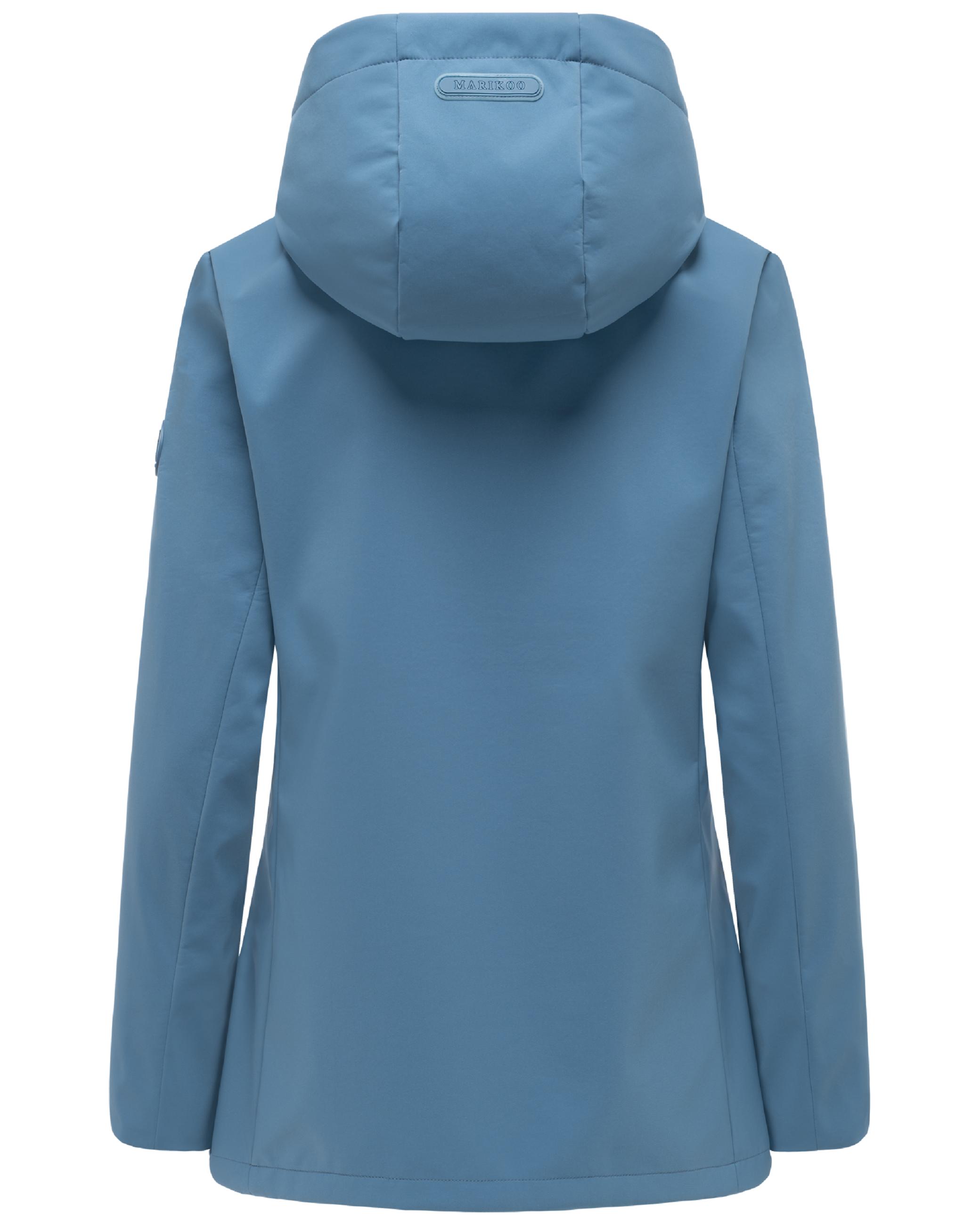 Übergangsjacke mit Kapuze Minaa 16 Dusty Blue