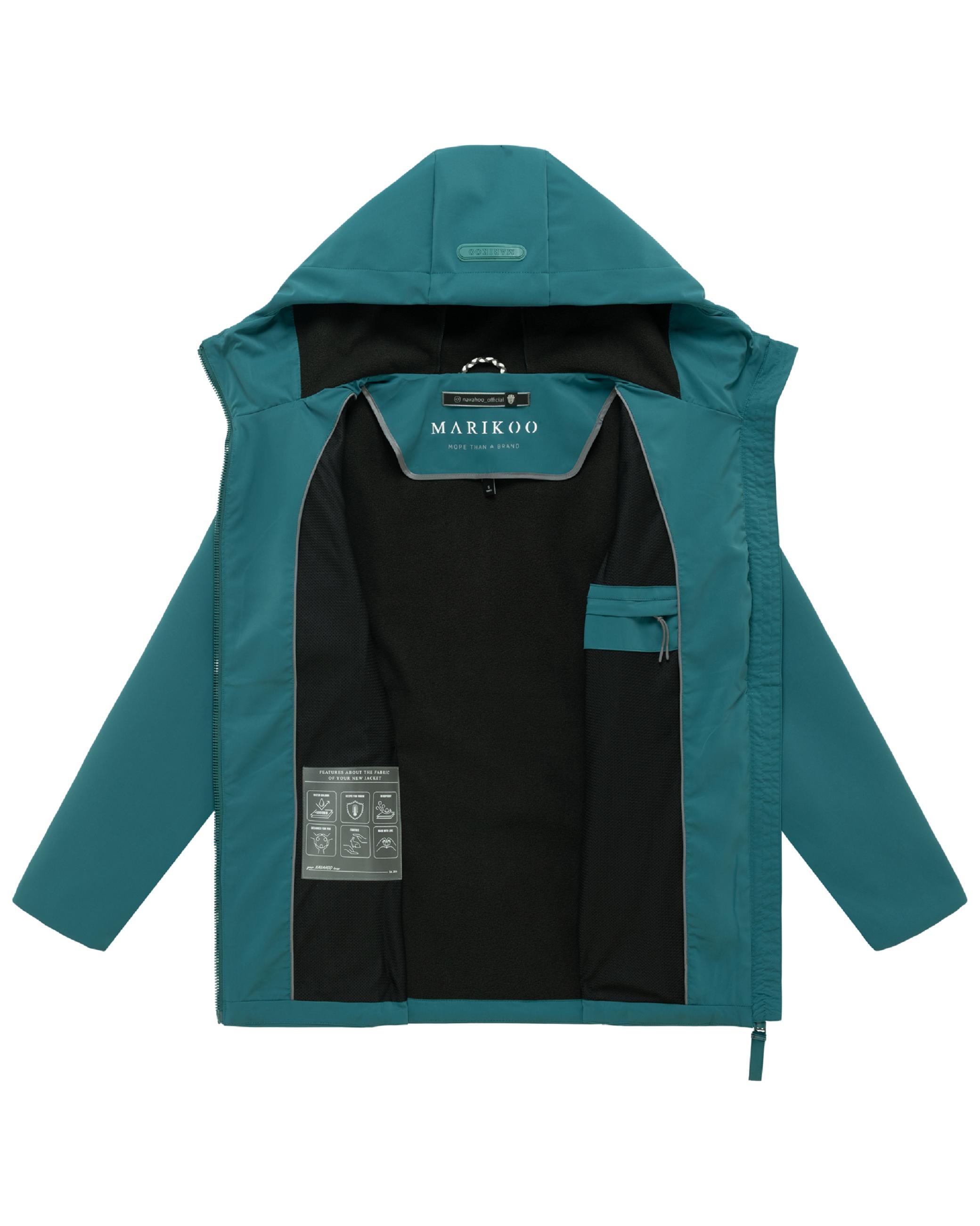 Übergangsjacke mit Kapuze Minaa 16 Ocean Green