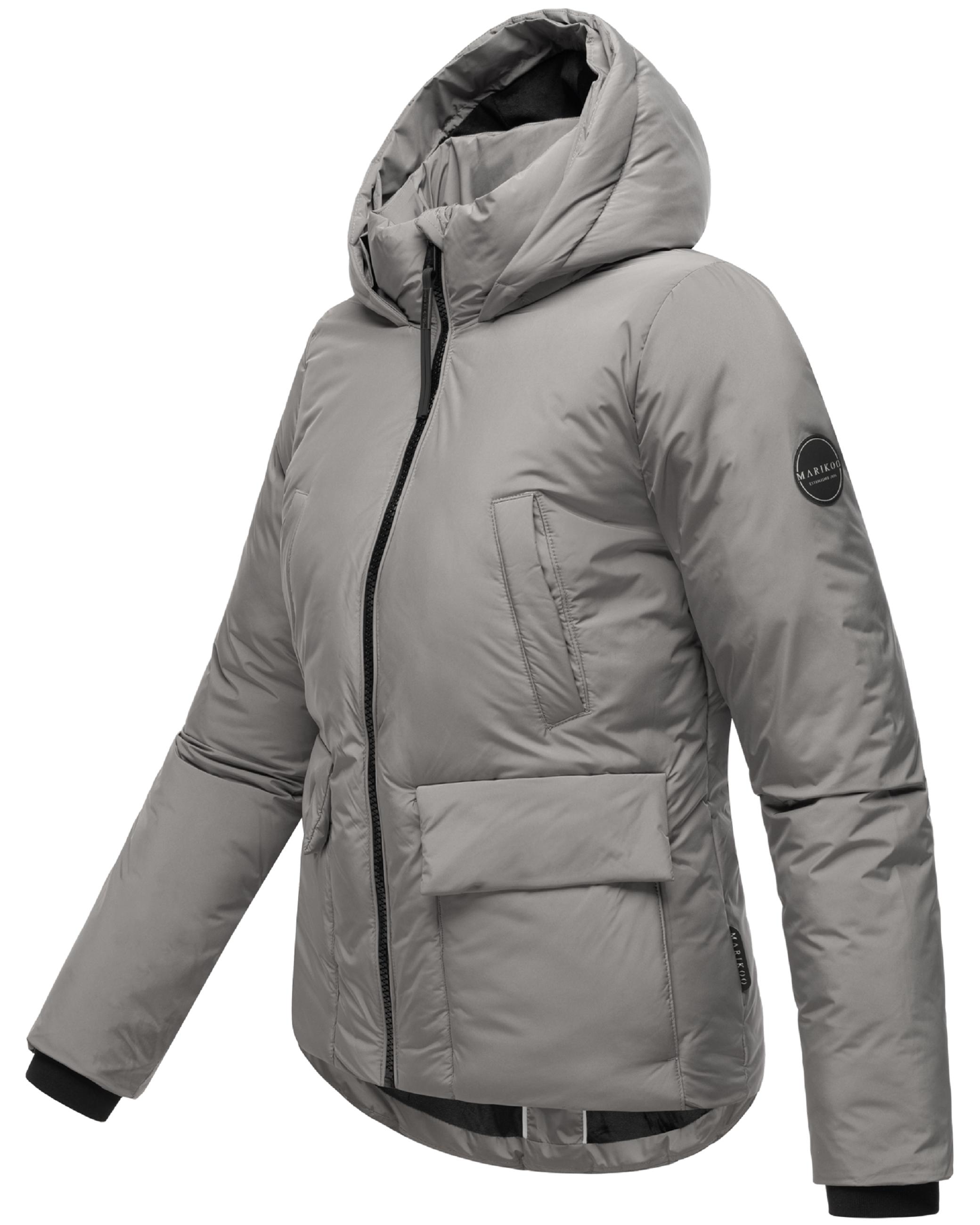 Wintejacke mit abnehmbarem Kunstfell "Morinaa XVI" Grey