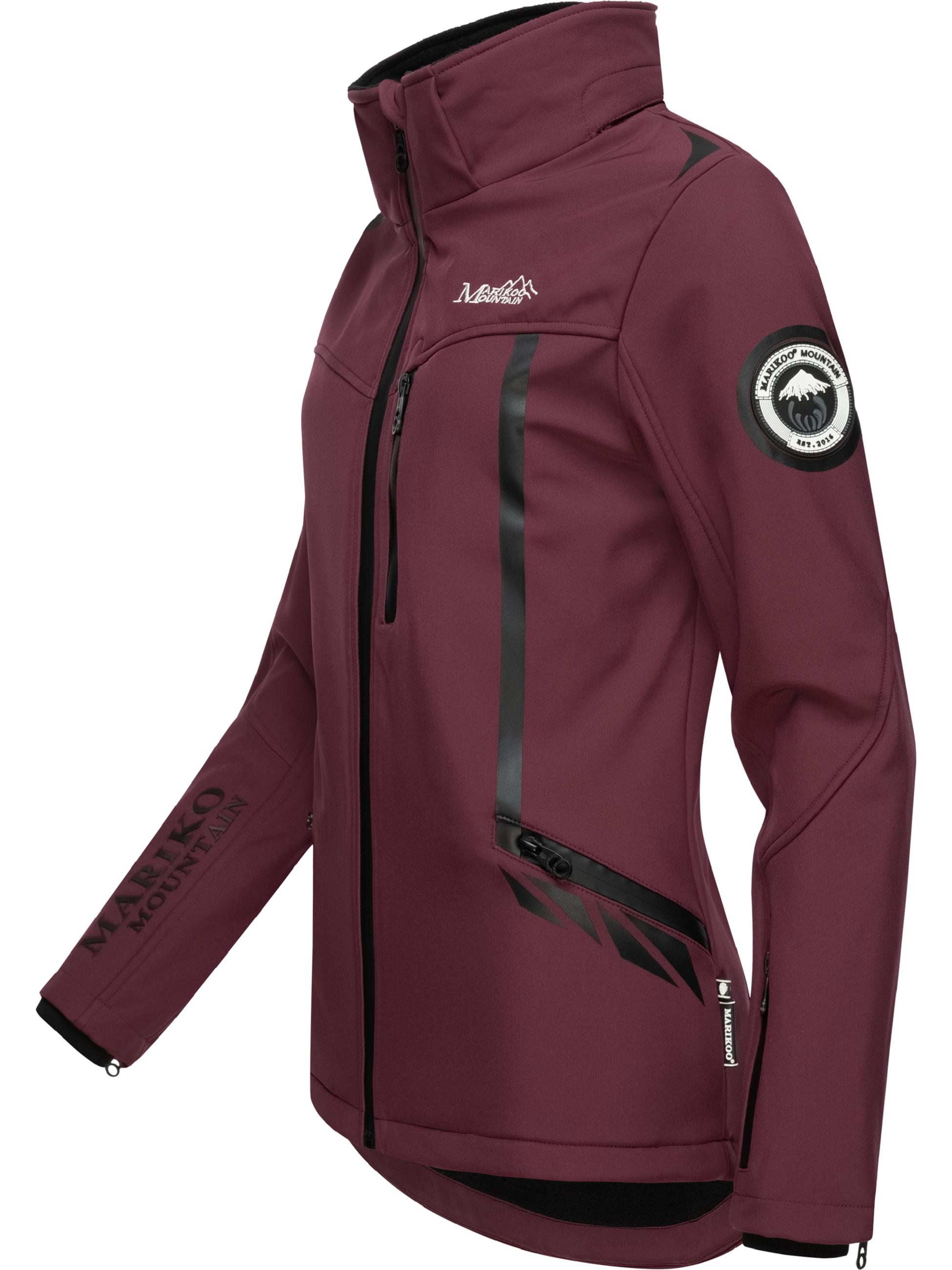 Übergang Softshell-Jacke mit Kapuze "Mount-Cho-Oyu" Wine