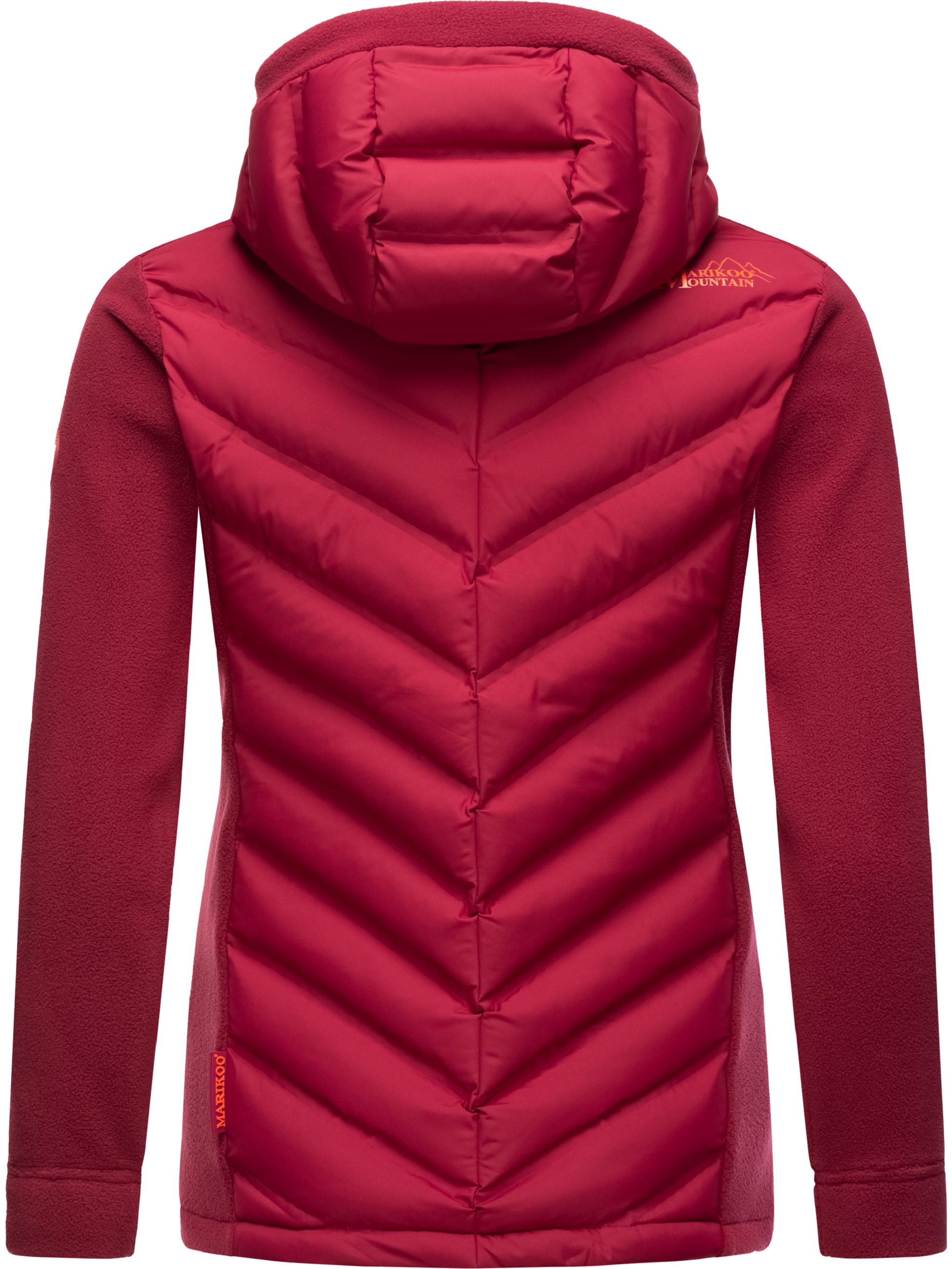 Leichte Steppjacke mit Kapuze "Mount Haruna" Fuchsia