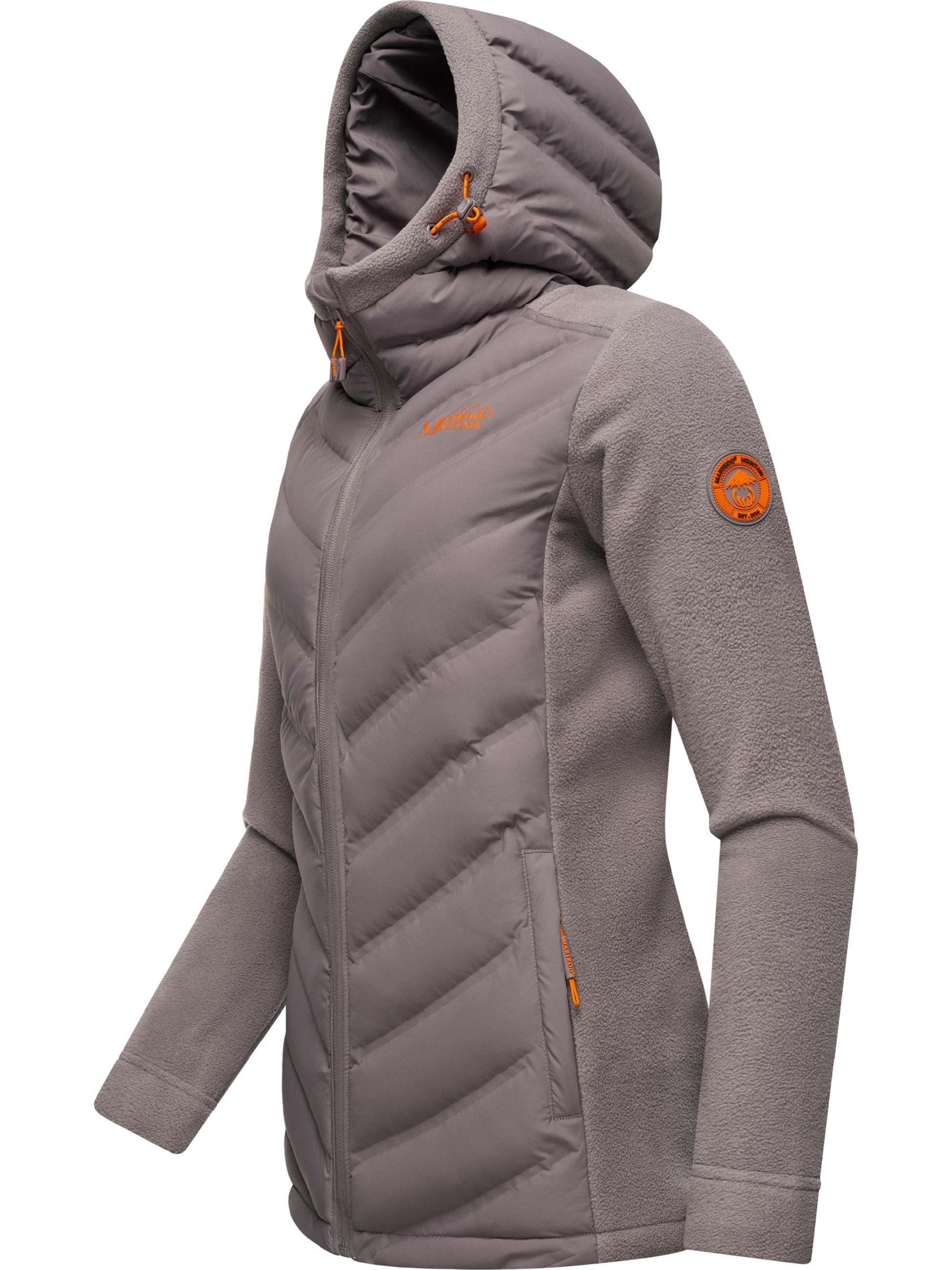 Leichte Steppjacke mit Kapuze "Mount Haruna" Grey