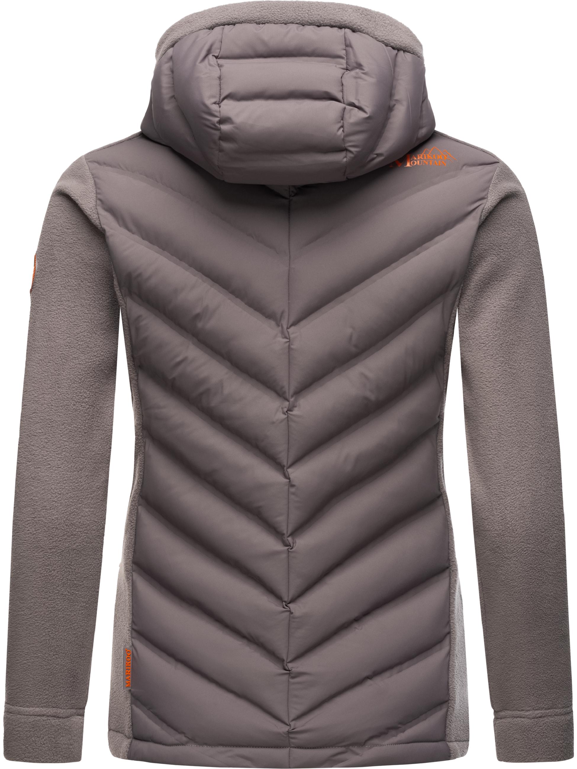 Leichte Steppjacke mit Kapuze "Mount Haruna" Grey