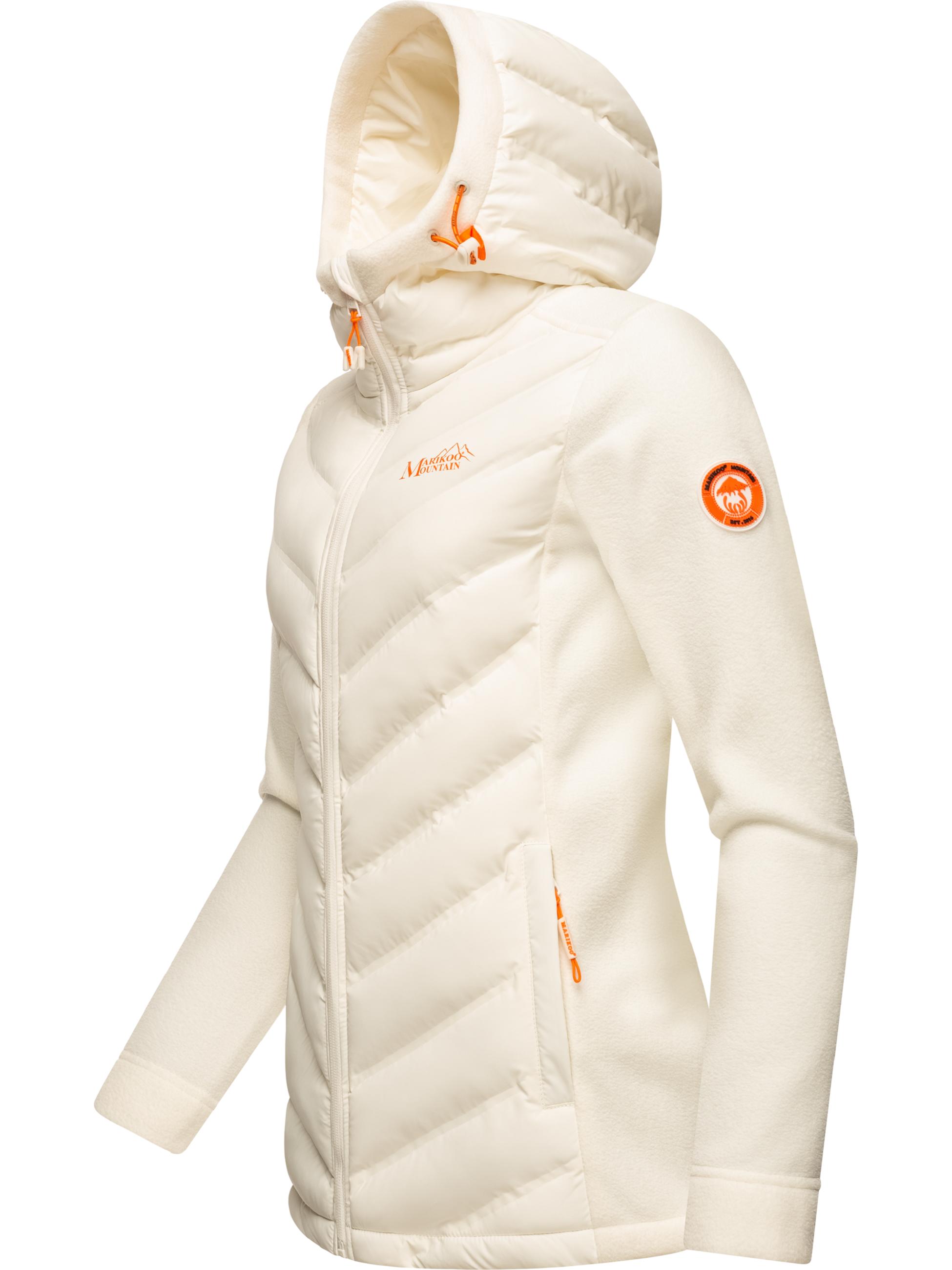 Leichte Steppjacke mit Kapuze "Mount Haruna" Offwhite