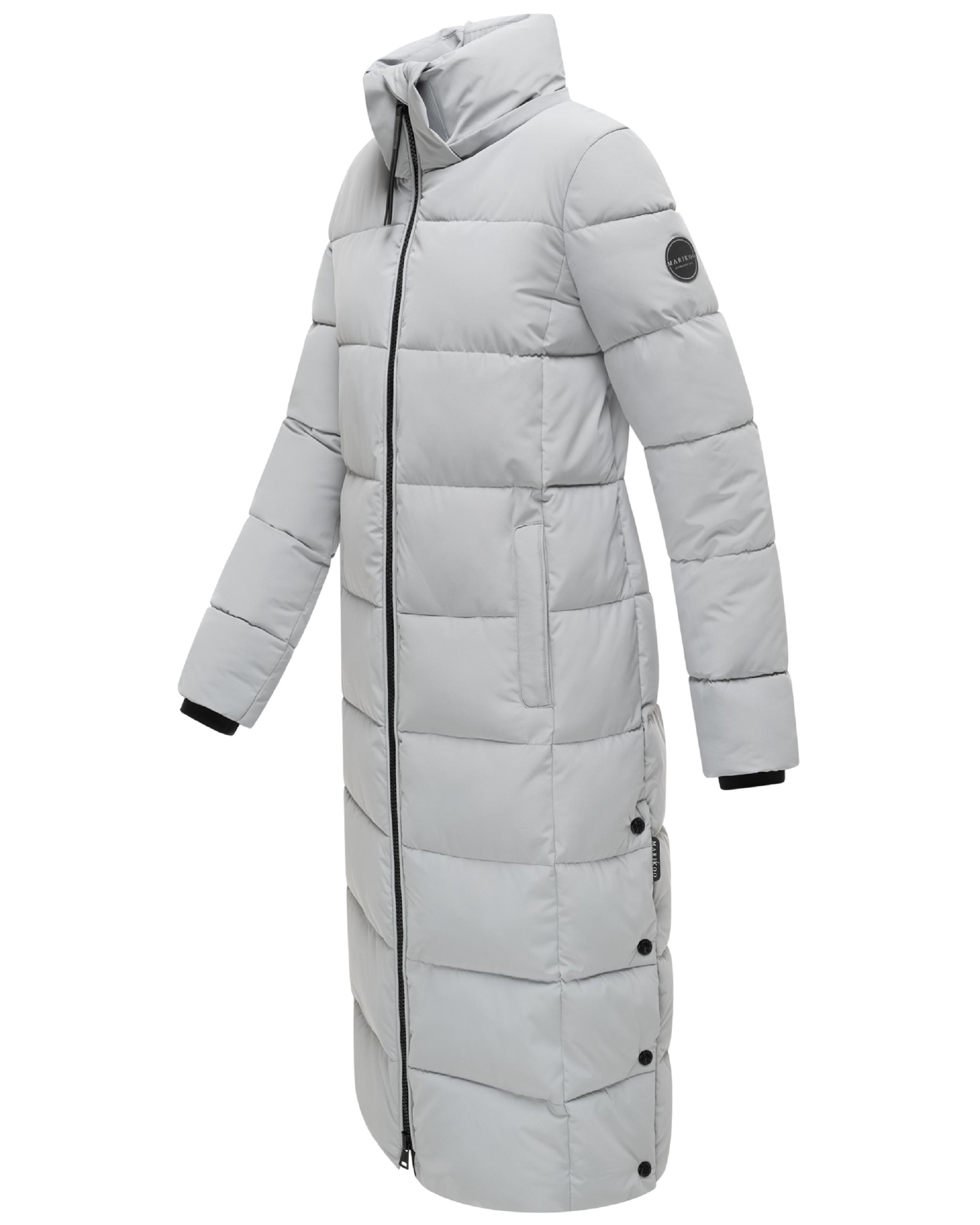 Langer Steppmantel "Nadeshikoo XVI" Grey