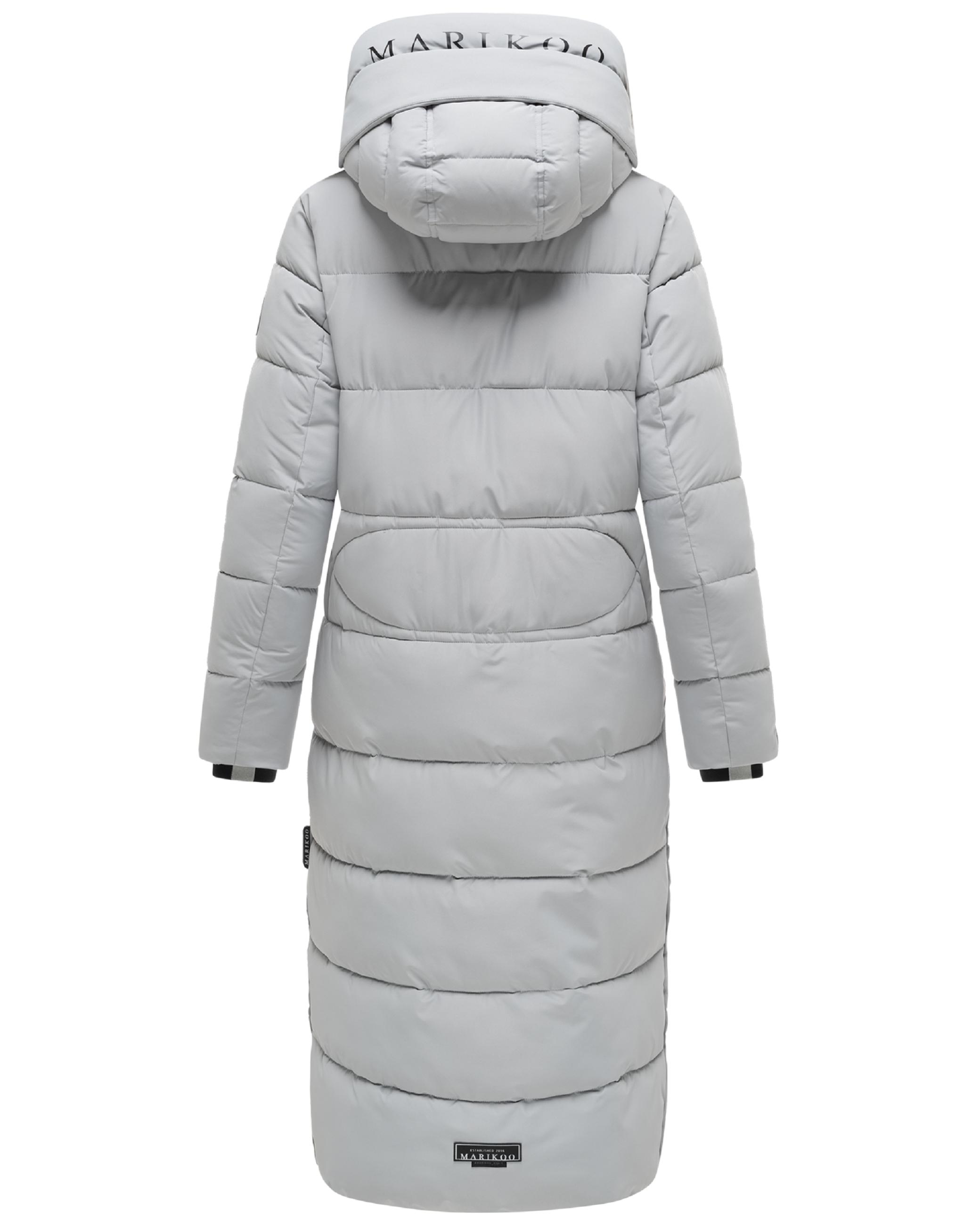 Langer Steppmantel "Nadeshikoo XVI" Grey