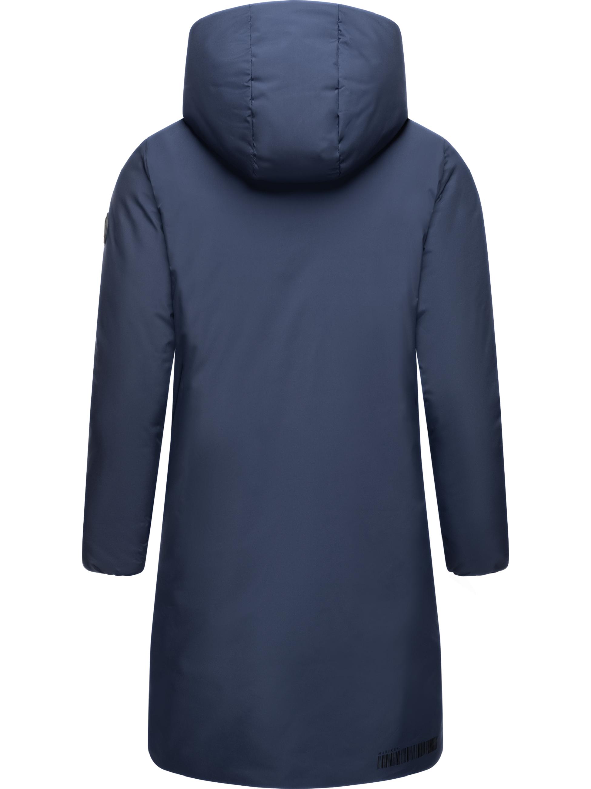 Kurzmantel mit Kapuze "Nanami 16" Bright Navy