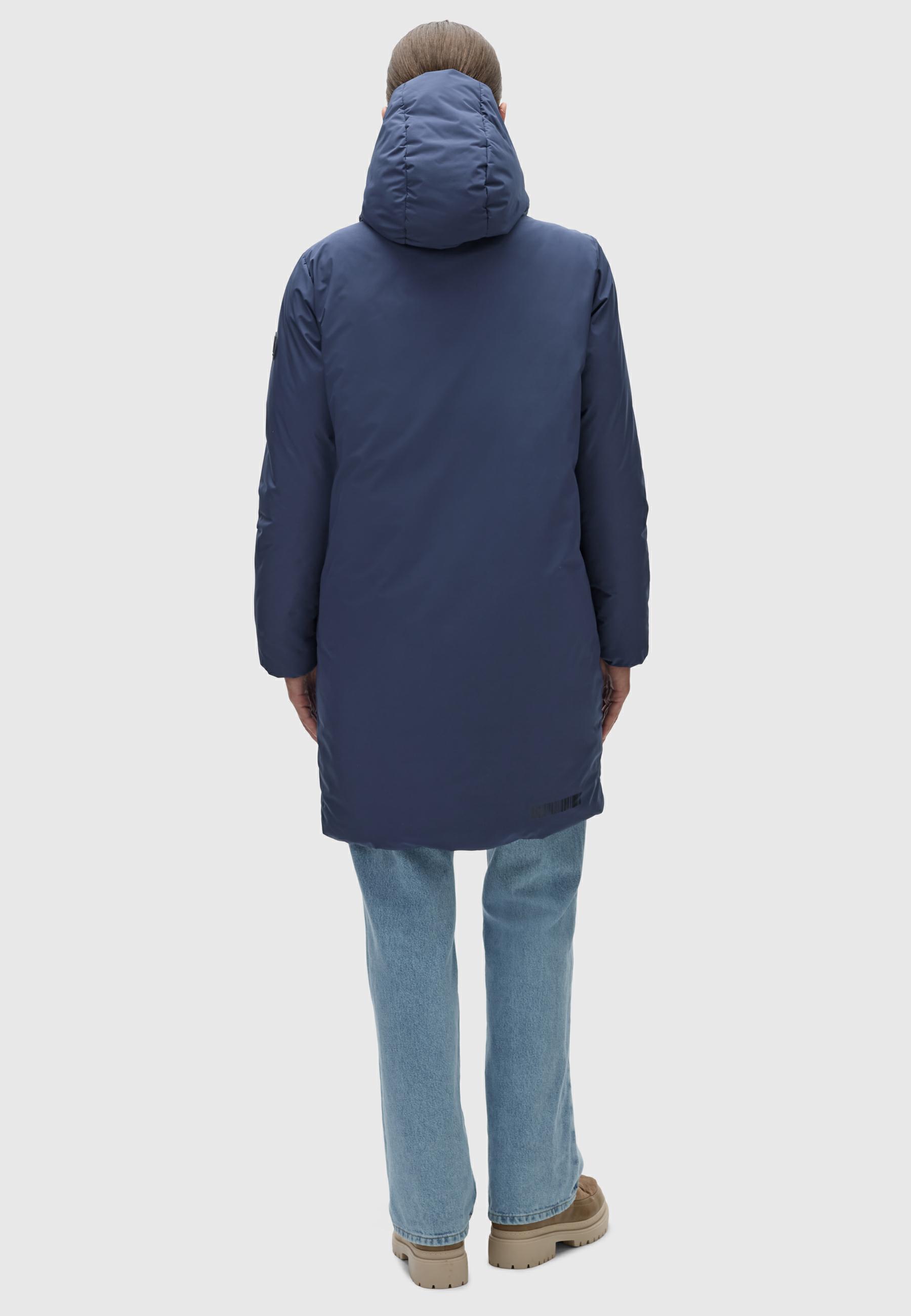 Kurzmantel mit Kapuze "Nanami 16" Bright Navy