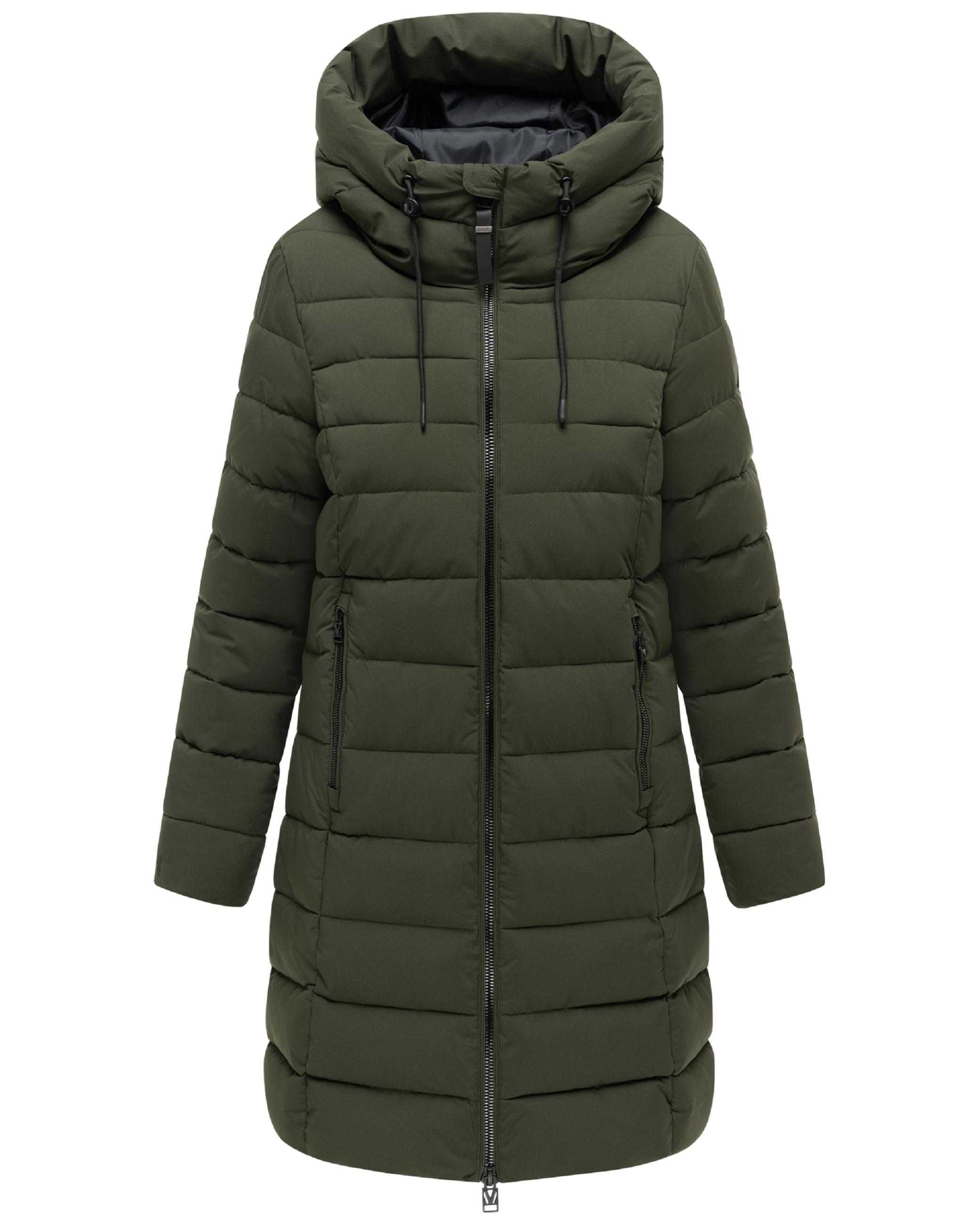 Steppmantel "Nanoraa 16" Dark Olive