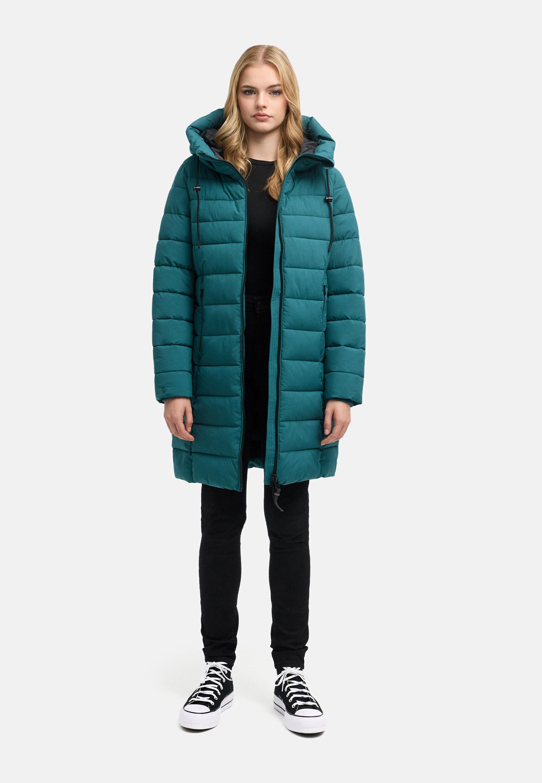 Steppmantel "Nanoraa 16" Ocean Green