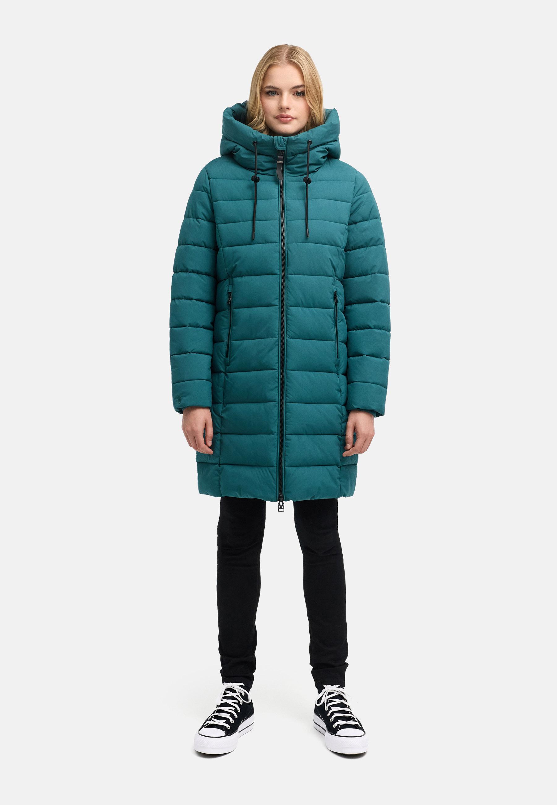 Steppmantel "Nanoraa 16" Ocean Green