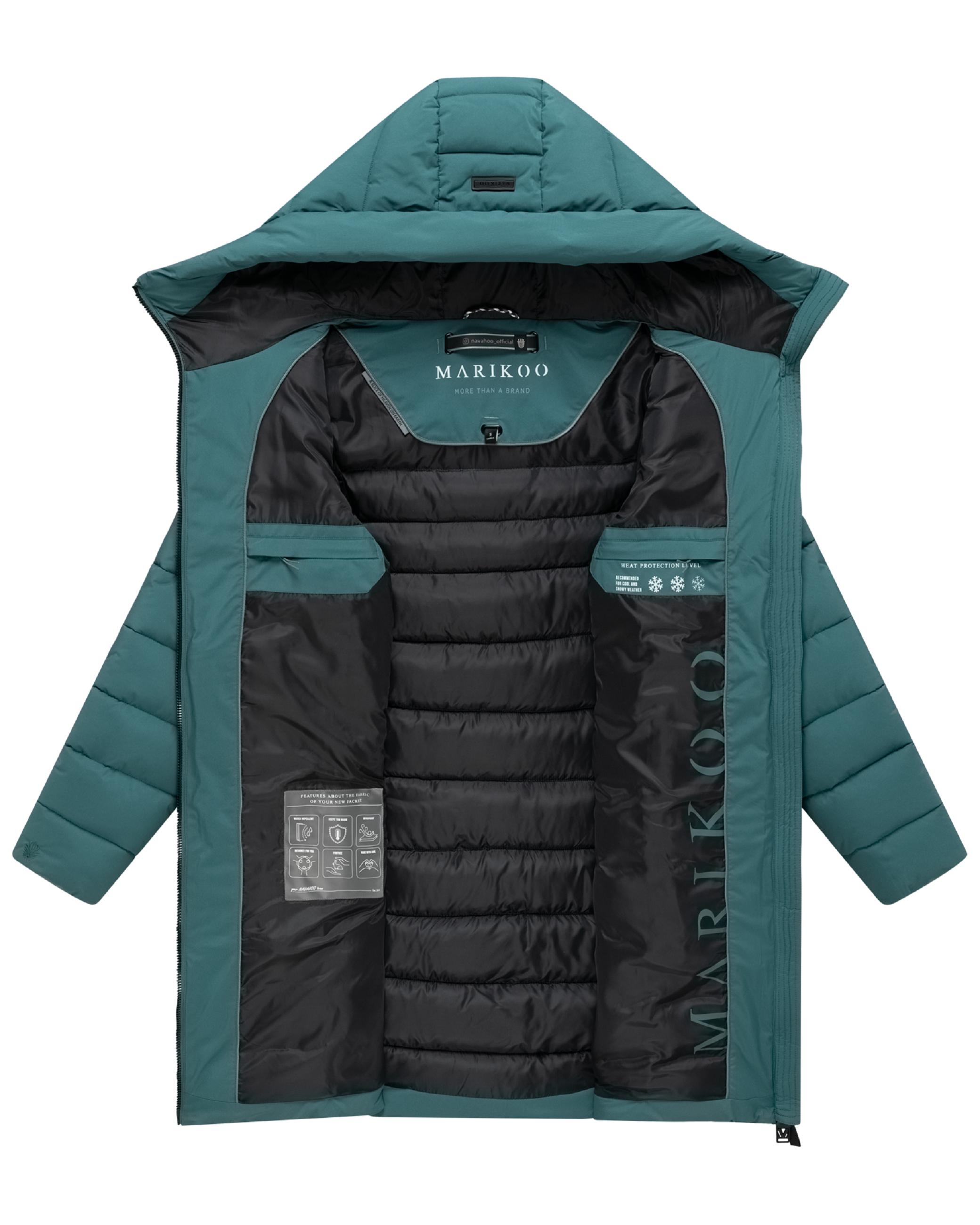 Steppmantel "Nanoraa 16" Ocean Green