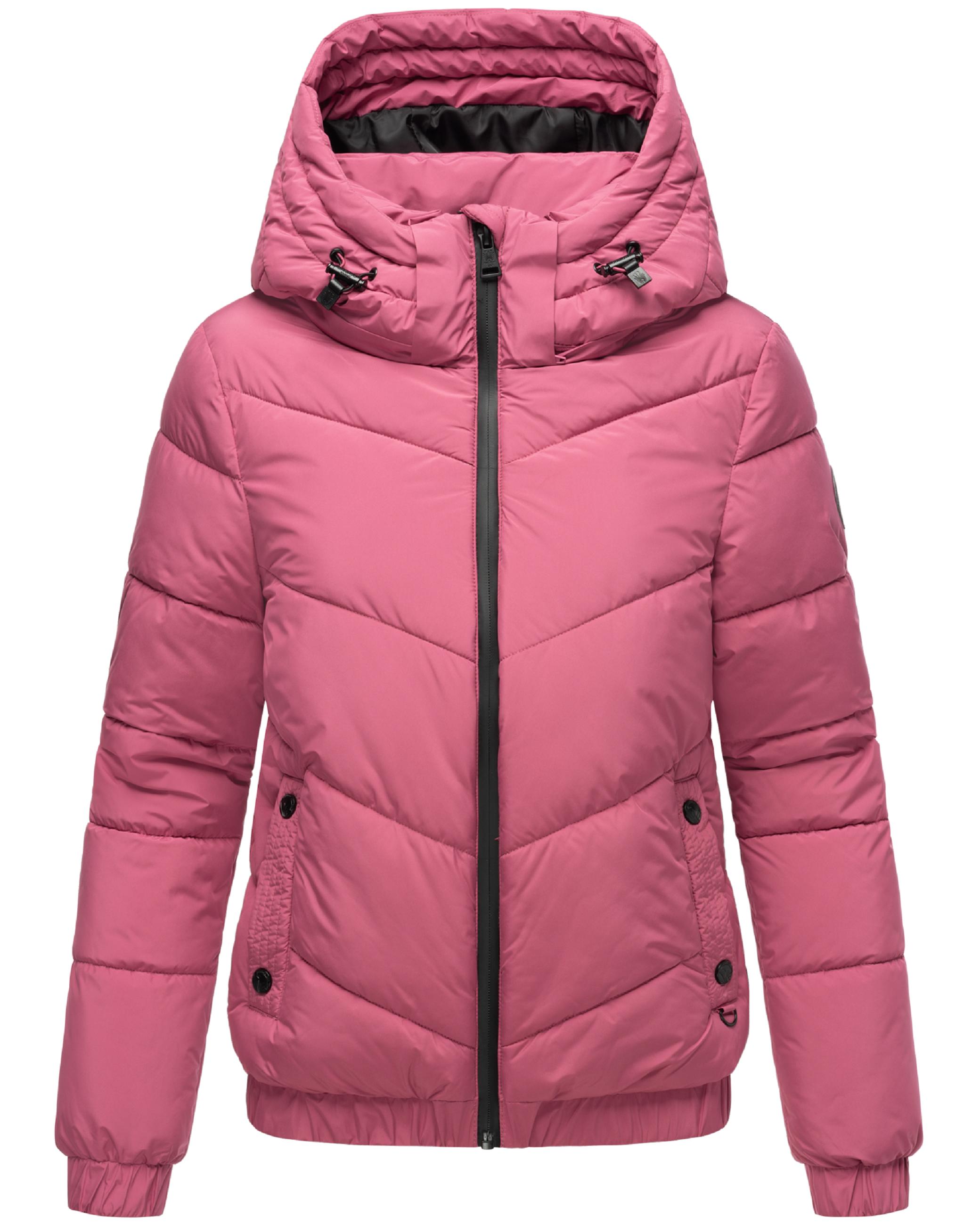 Warme Steppjacke mit Kapuze "Nayanaa XVI" Berry Rouge