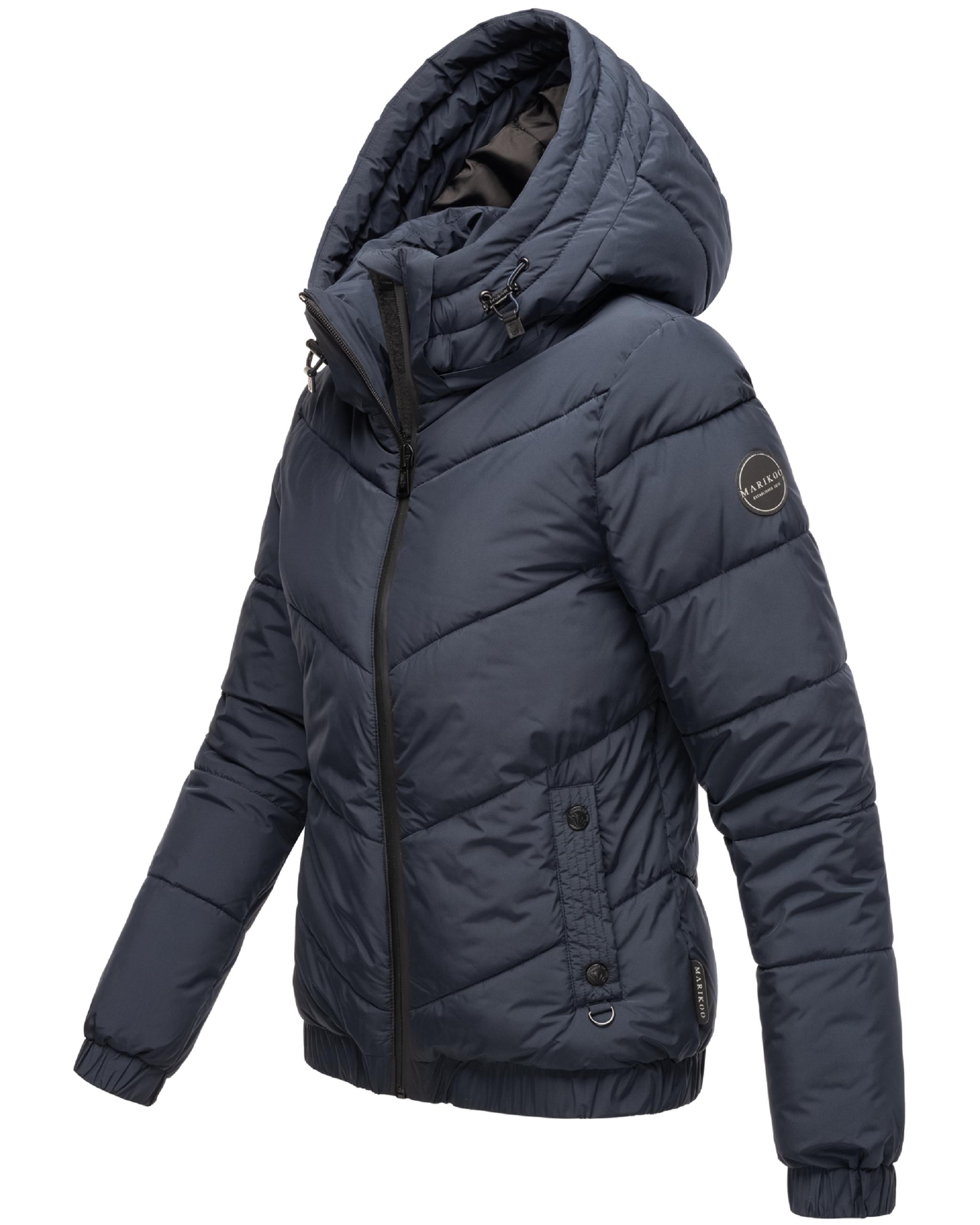 Warme Steppjacke mit Kapuze "Nayanaa XVI" Navy