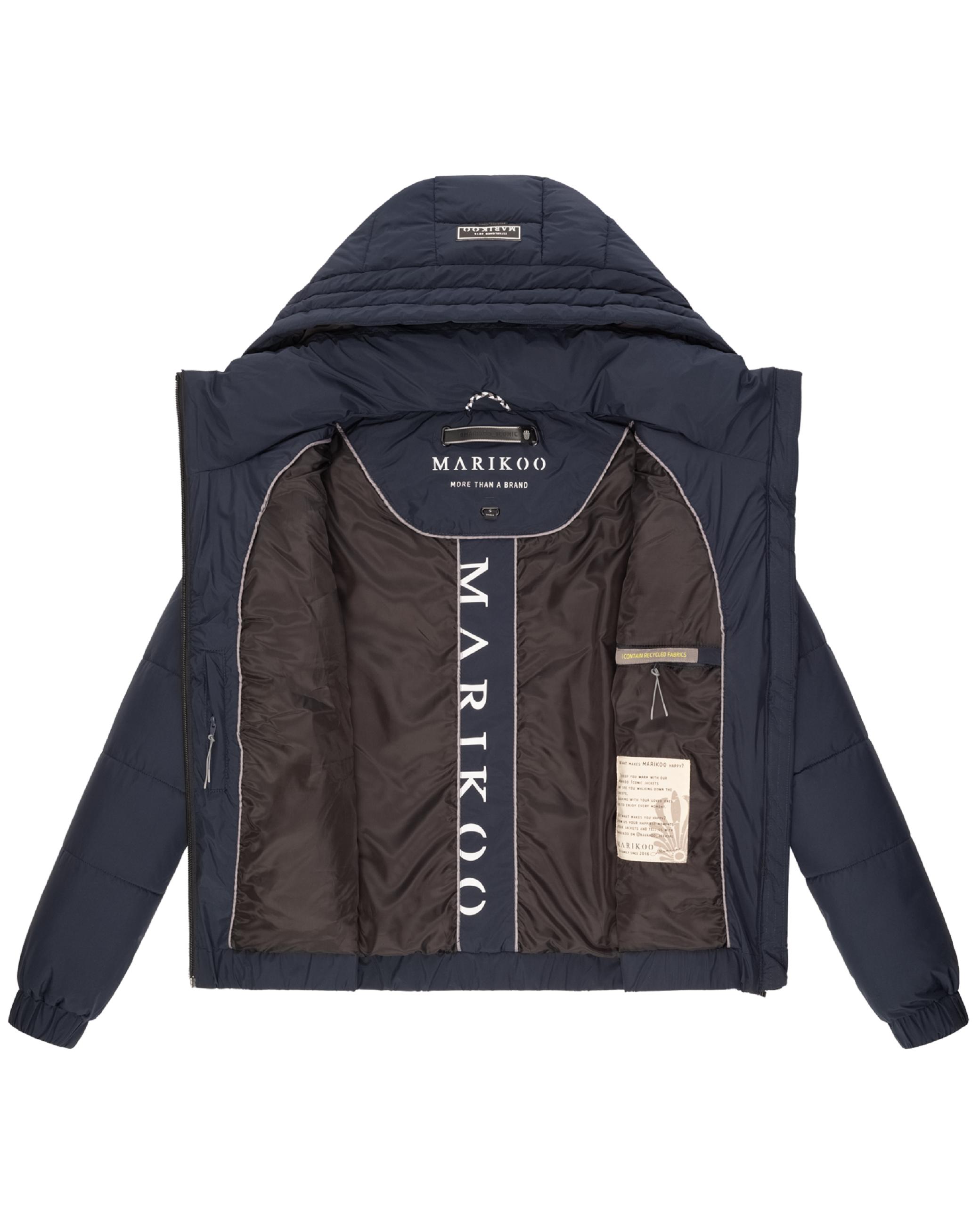 Warme Steppjacke mit Kapuze "Nayanaa XVI" Navy