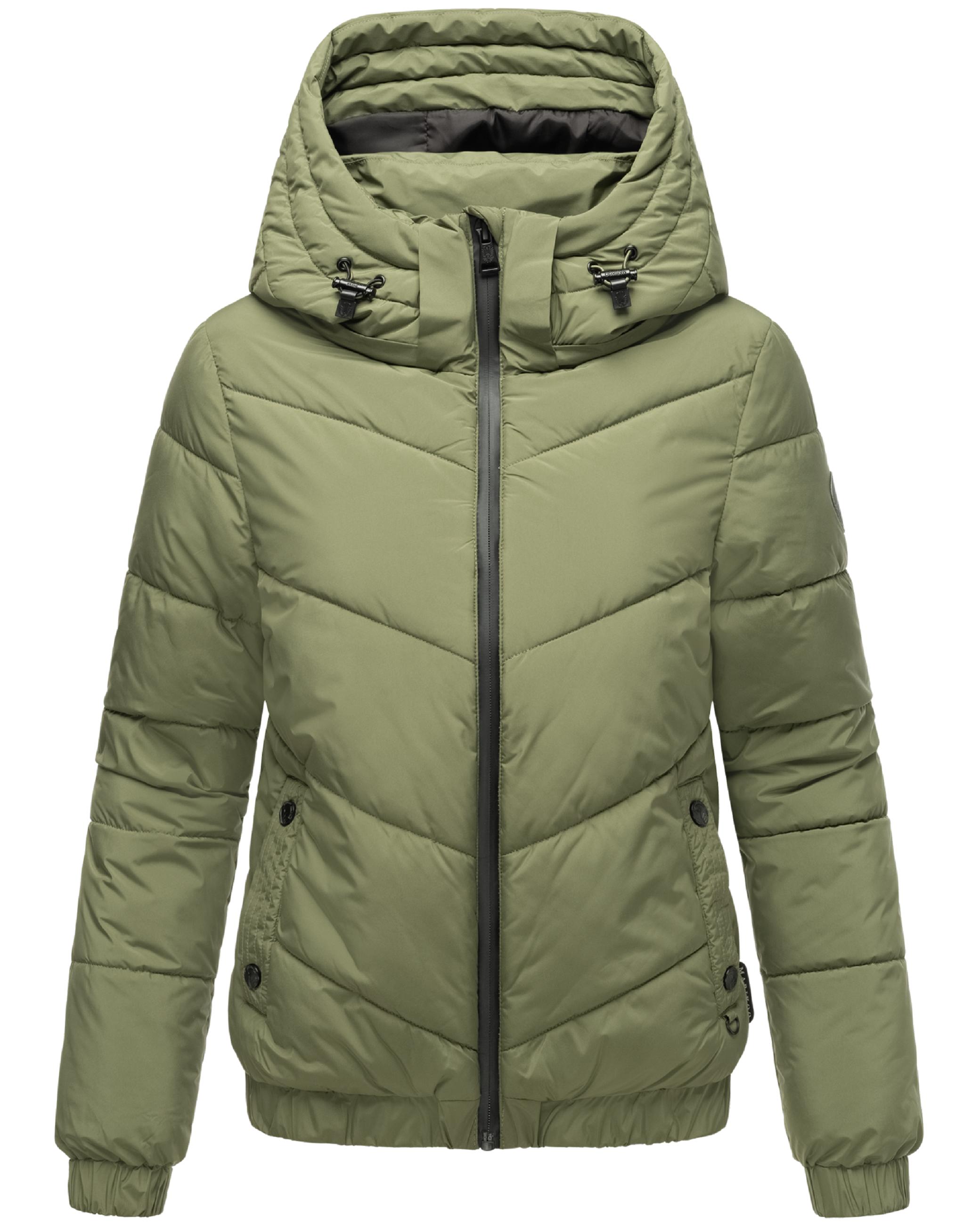 Warme Steppjacke mit Kapuze "Nayanaa XVI" Olive