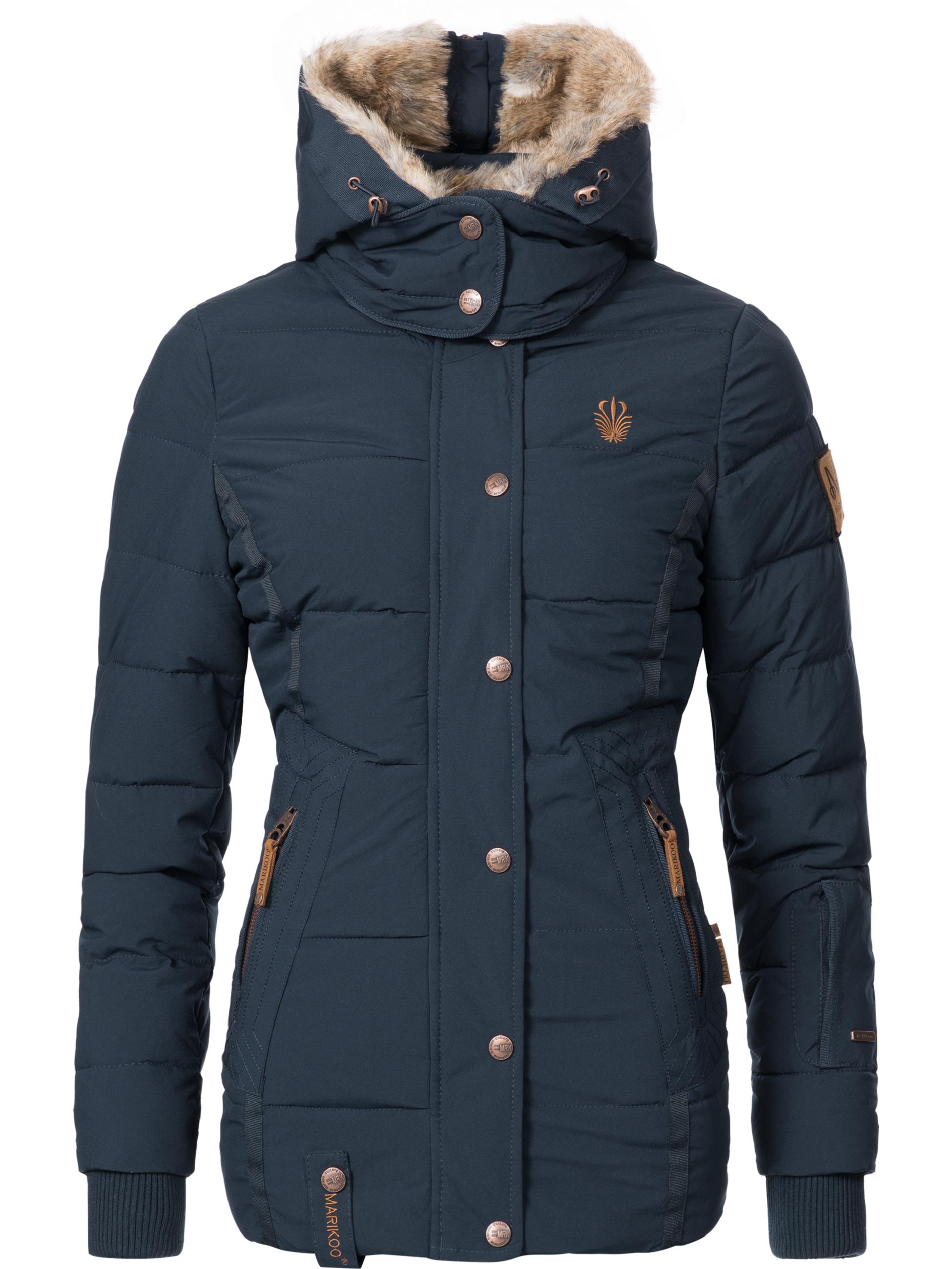 Winter Steppjacke mit Kapuze "Nekoo" Blau