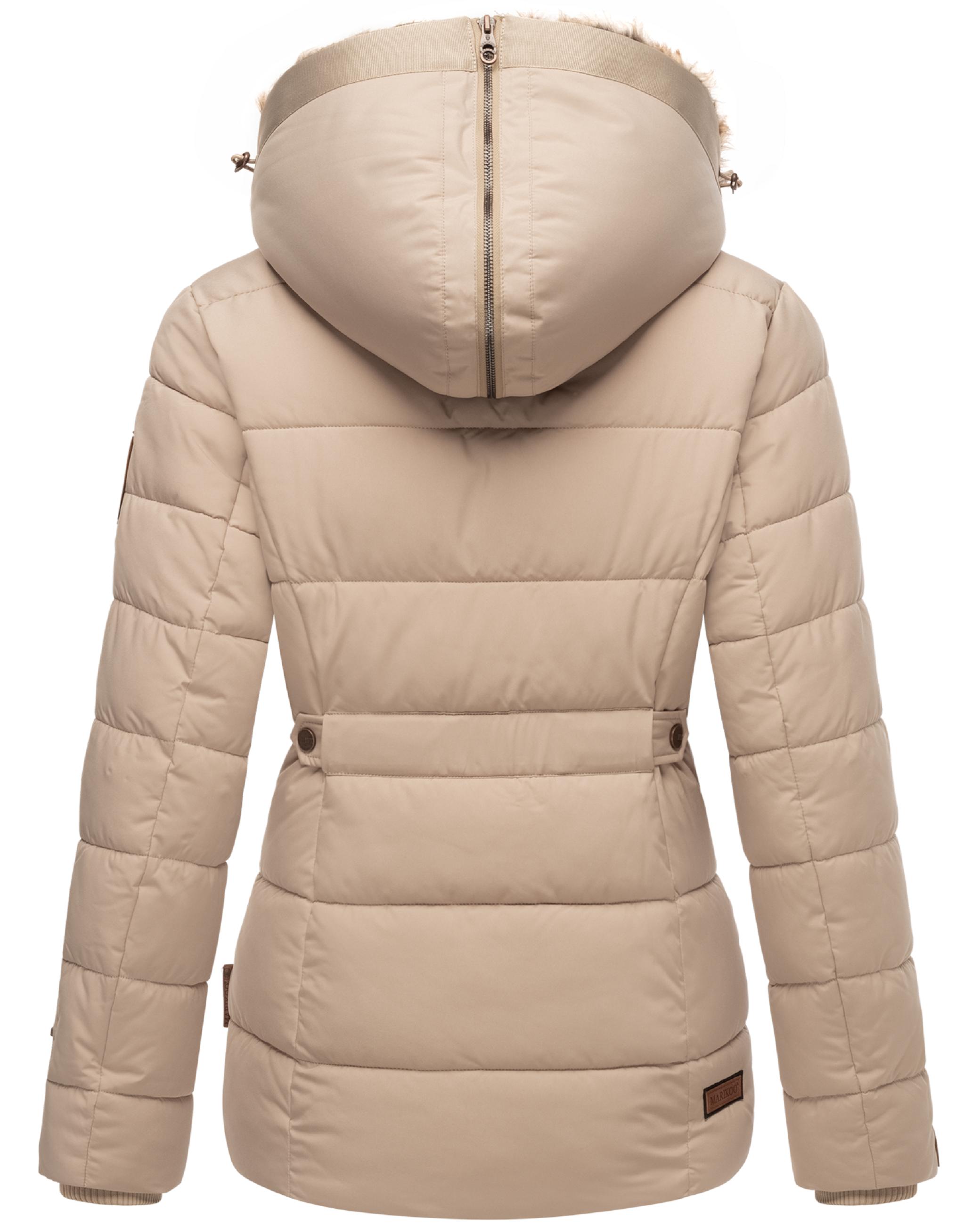 Winter Steppjacke mit Kapuze "Nekoo" Light Taupe