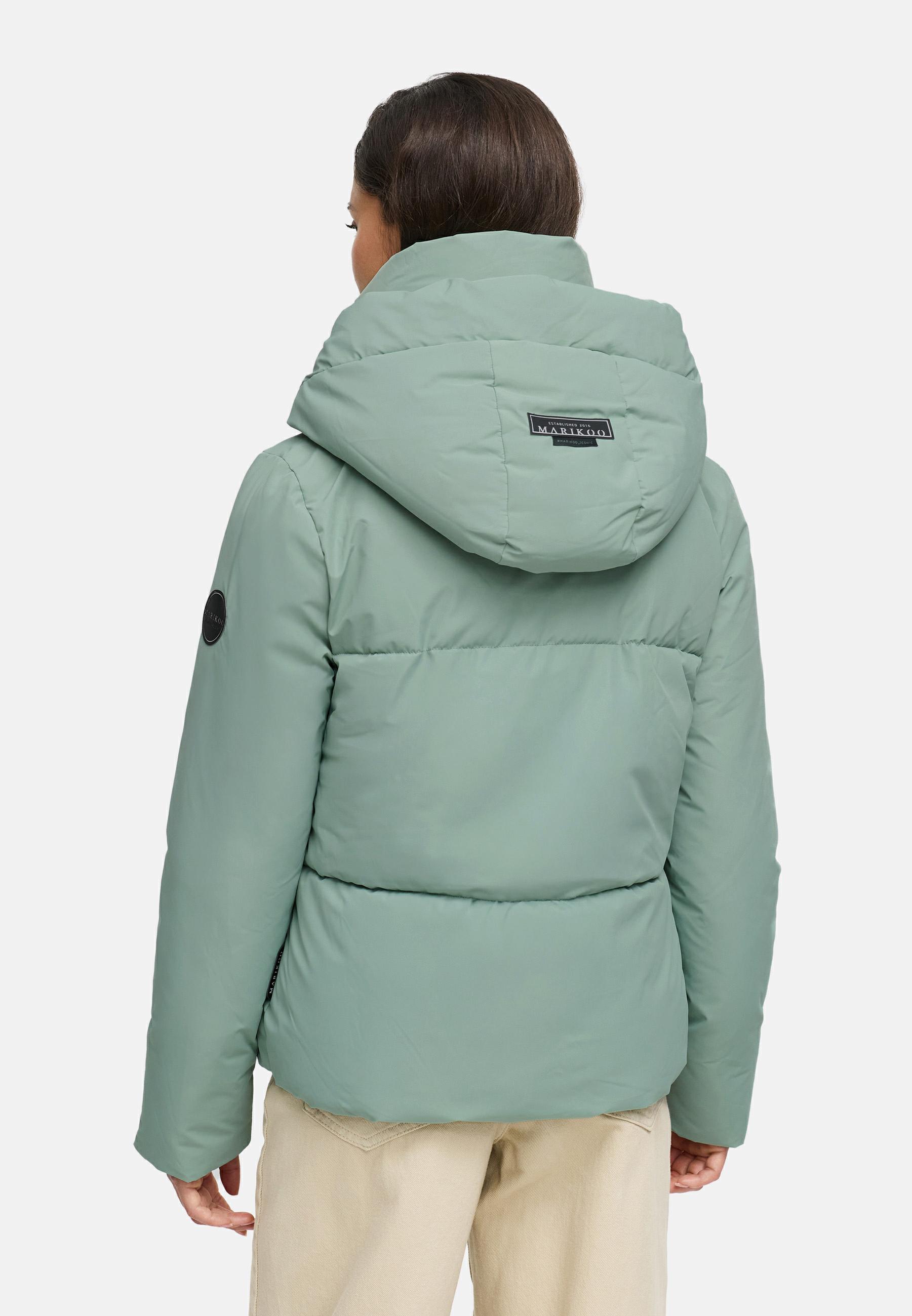 Kurze Steppjacke mit Stehkragen "Ninikaa XVI-1" Smokey Mint