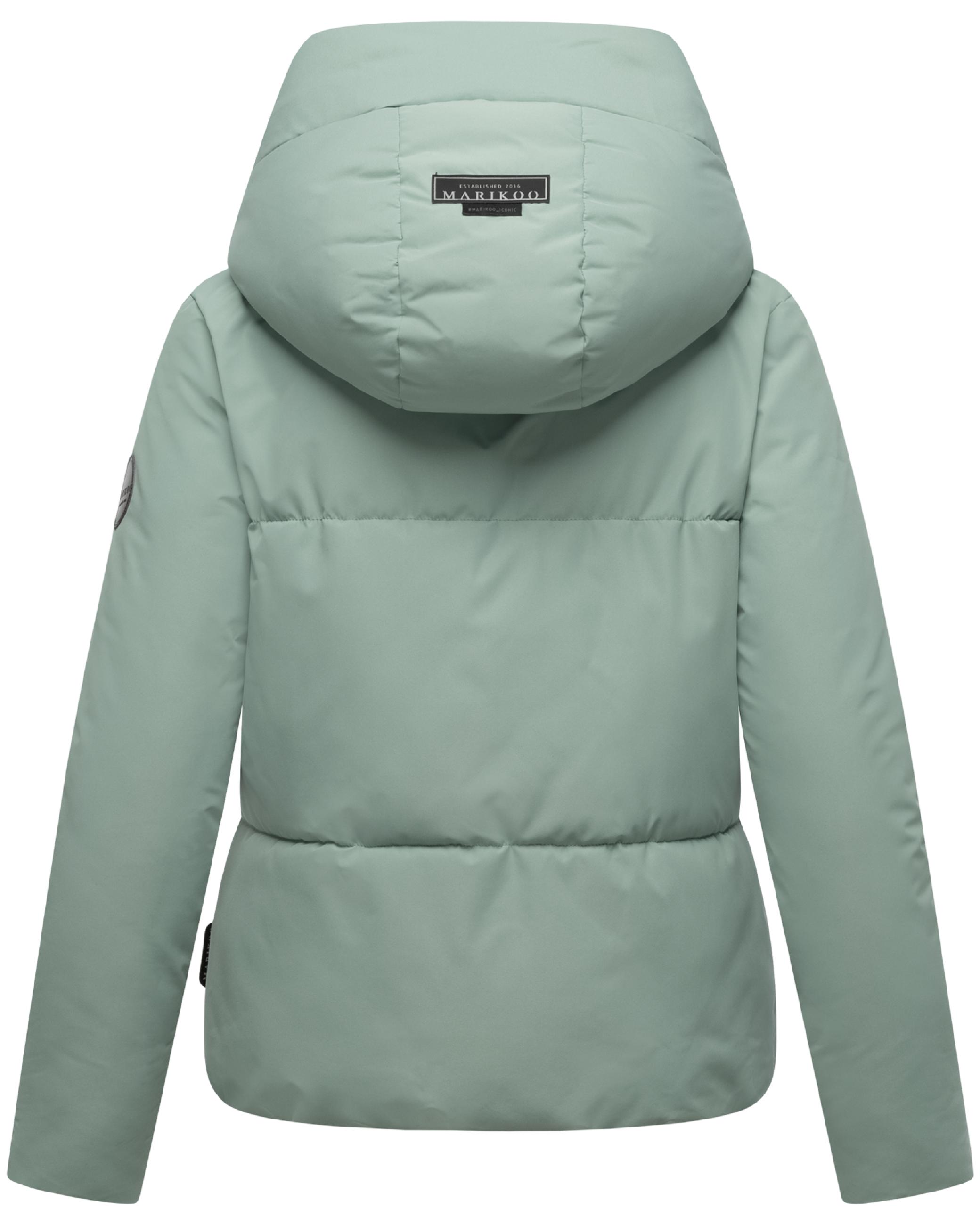 Kurze Steppjacke mit Stehkragen "Ninikaa XVI-1" Smokey Mint