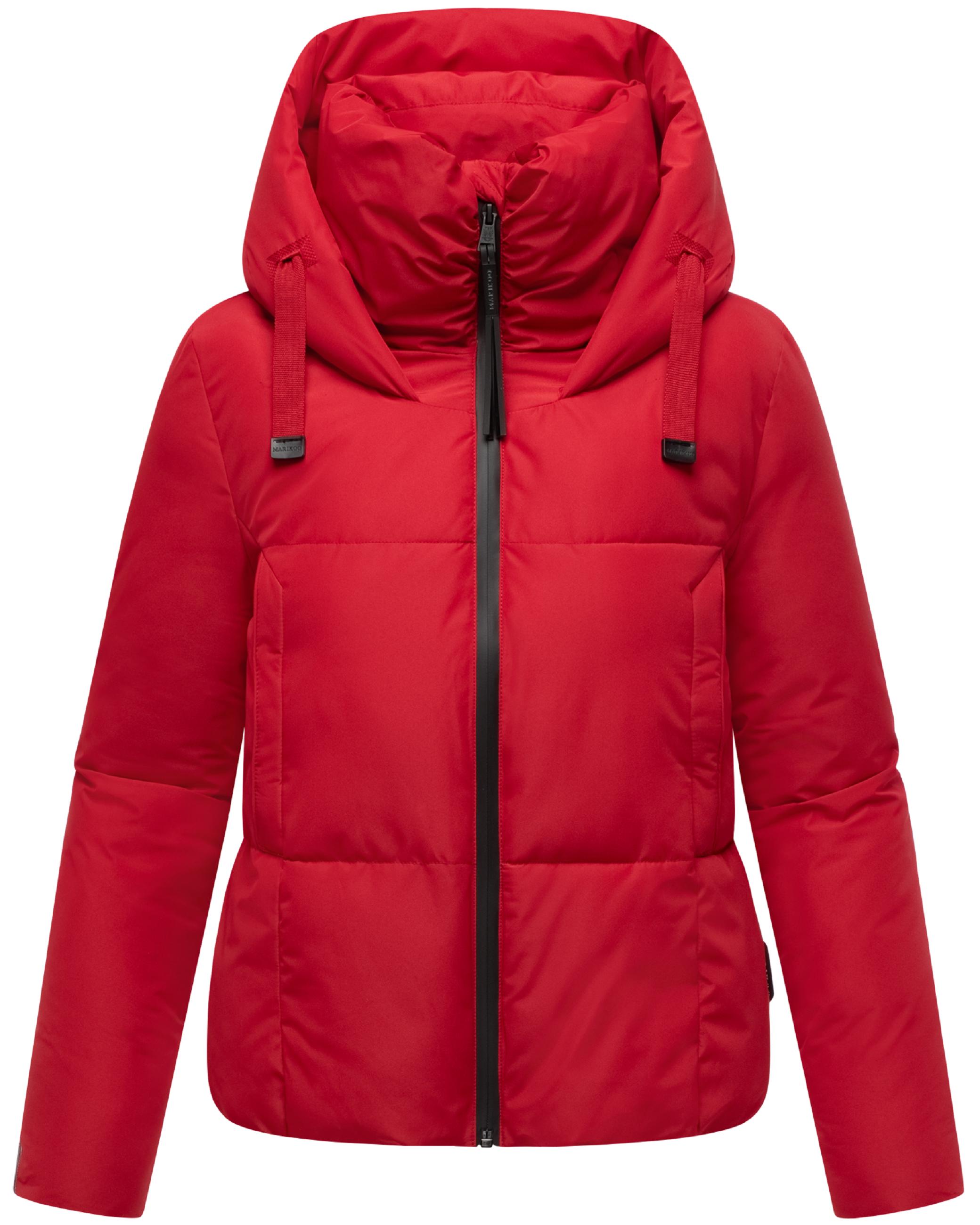Warme Steppjacke mit Kapuze "Ninikaa XVI" Deep Red