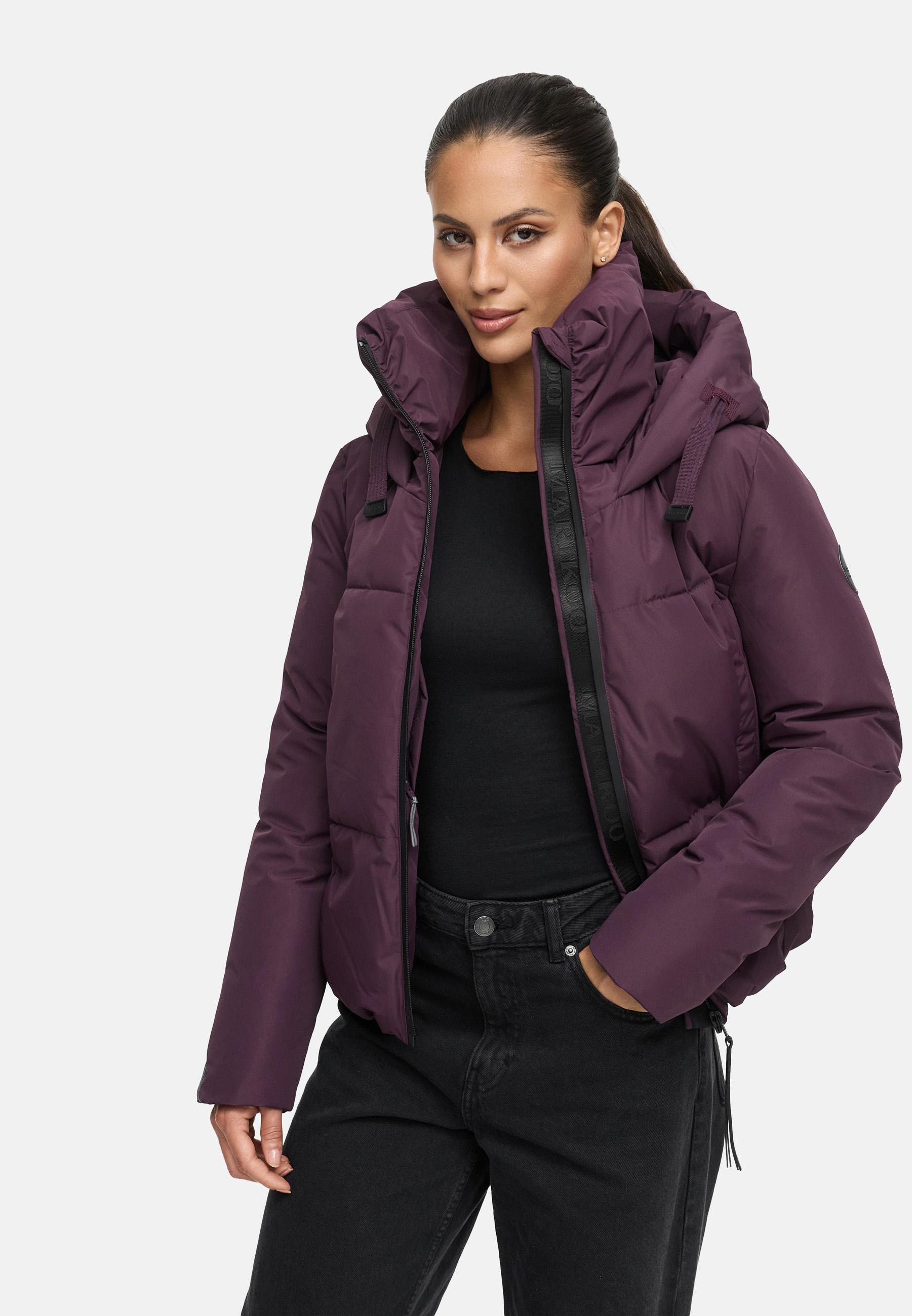 Warme Steppjacke mit Kapuze "Ninikaa XVI" Dusty Plum