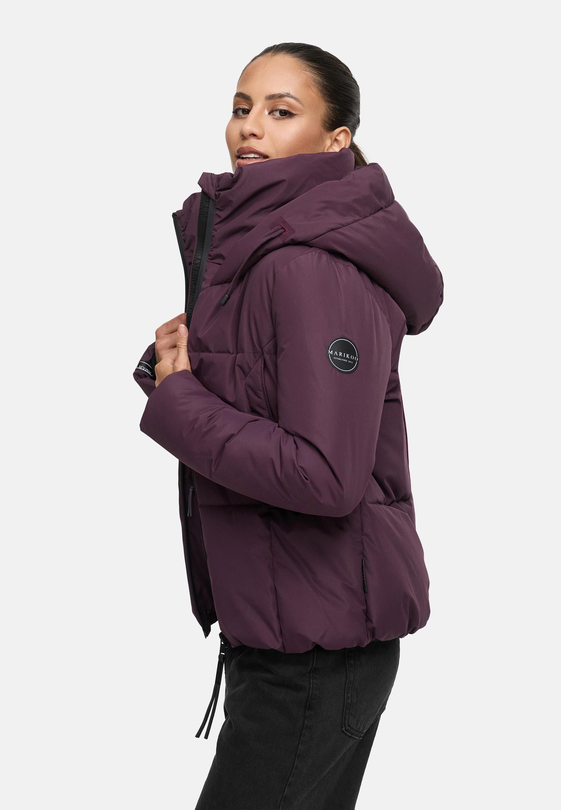 Warme Steppjacke mit Kapuze "Ninikaa XVI" Dusty Plum