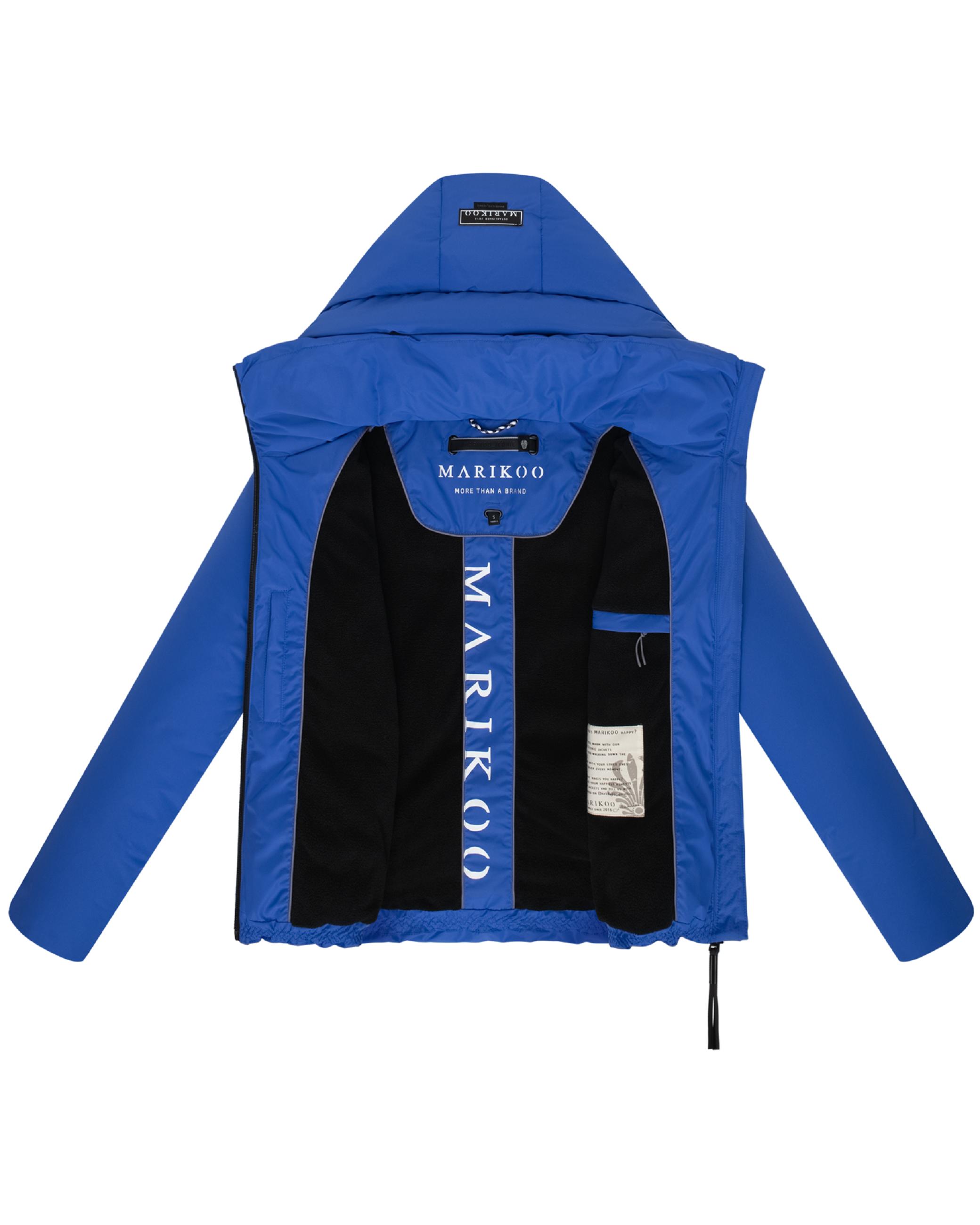 Warme Steppjacke mit Kapuze "Ninikaa XVI" Galaxy Blue