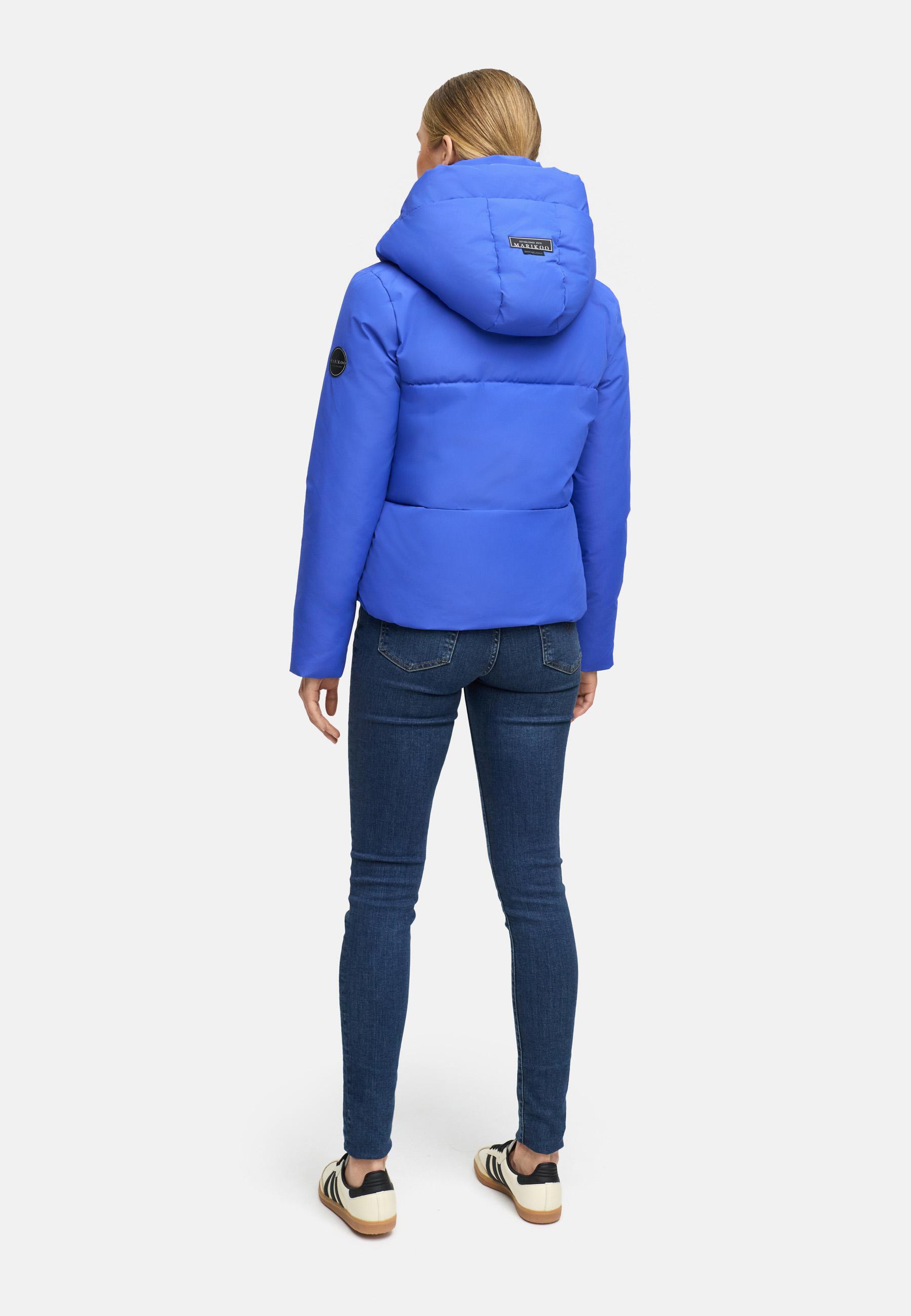 Warme Steppjacke mit Kapuze "Ninikaa XVI" Galaxy Blue