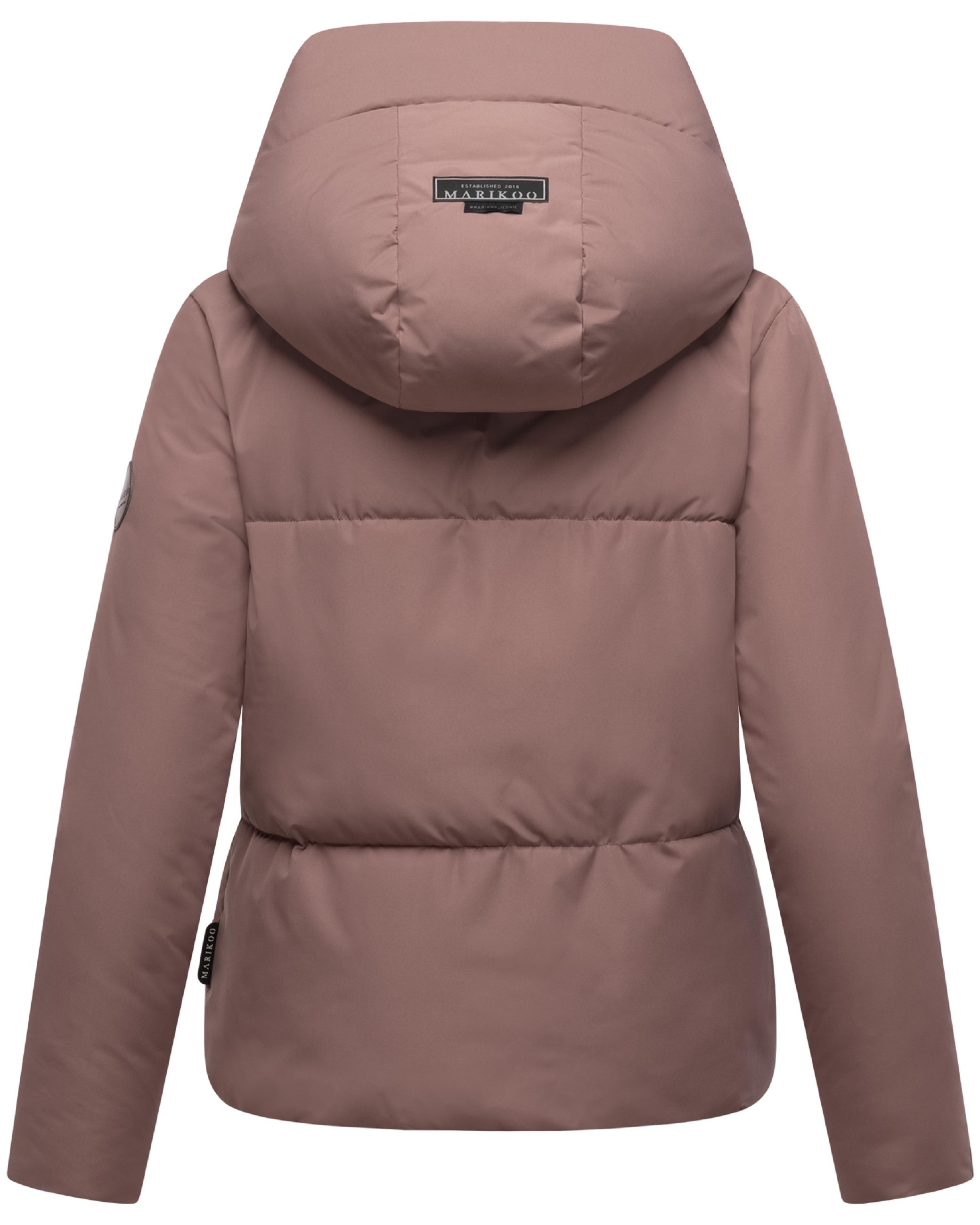 Warme Steppjacke mit Kapuze "Ninikaa XVI" Mauve