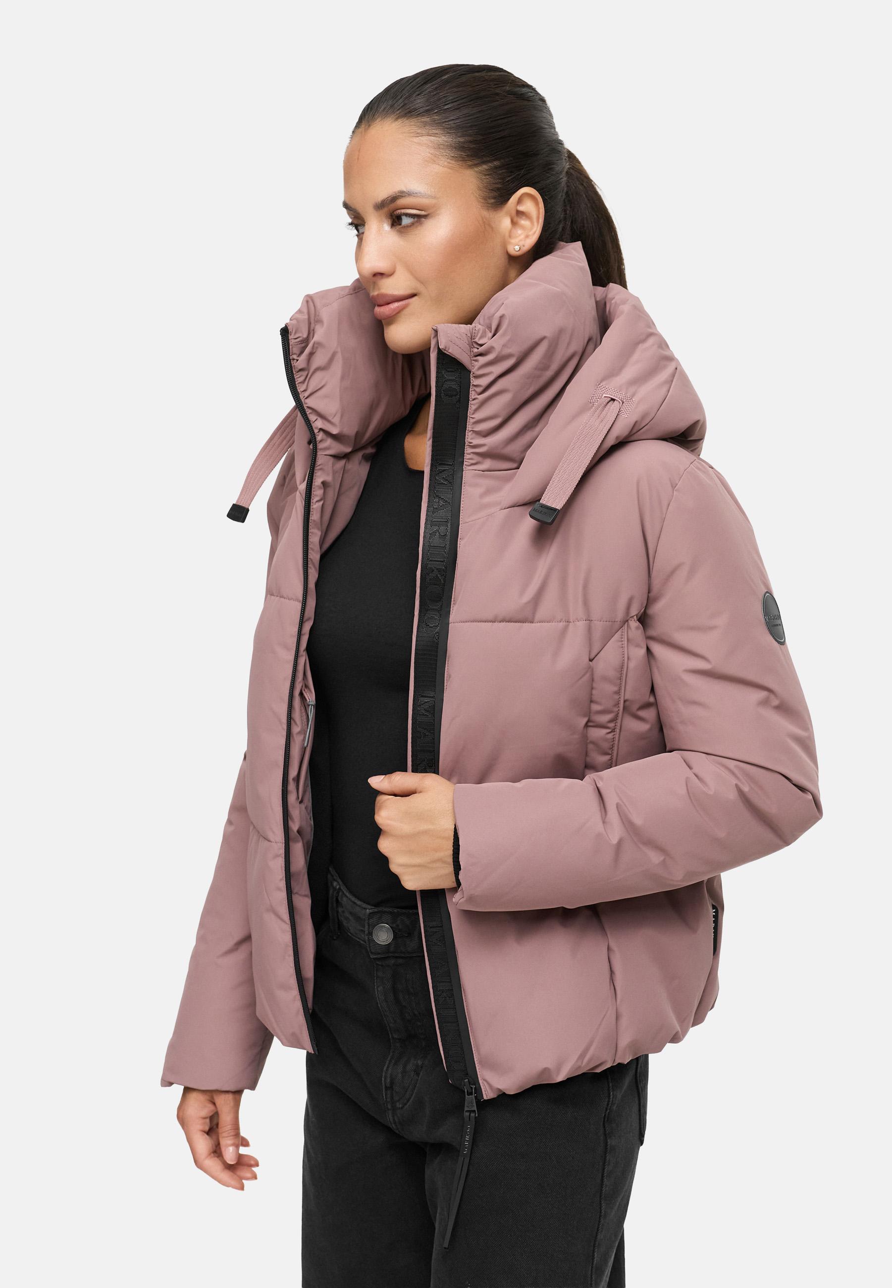 Warme Steppjacke mit Kapuze "Ninikaa XVI" Mauve