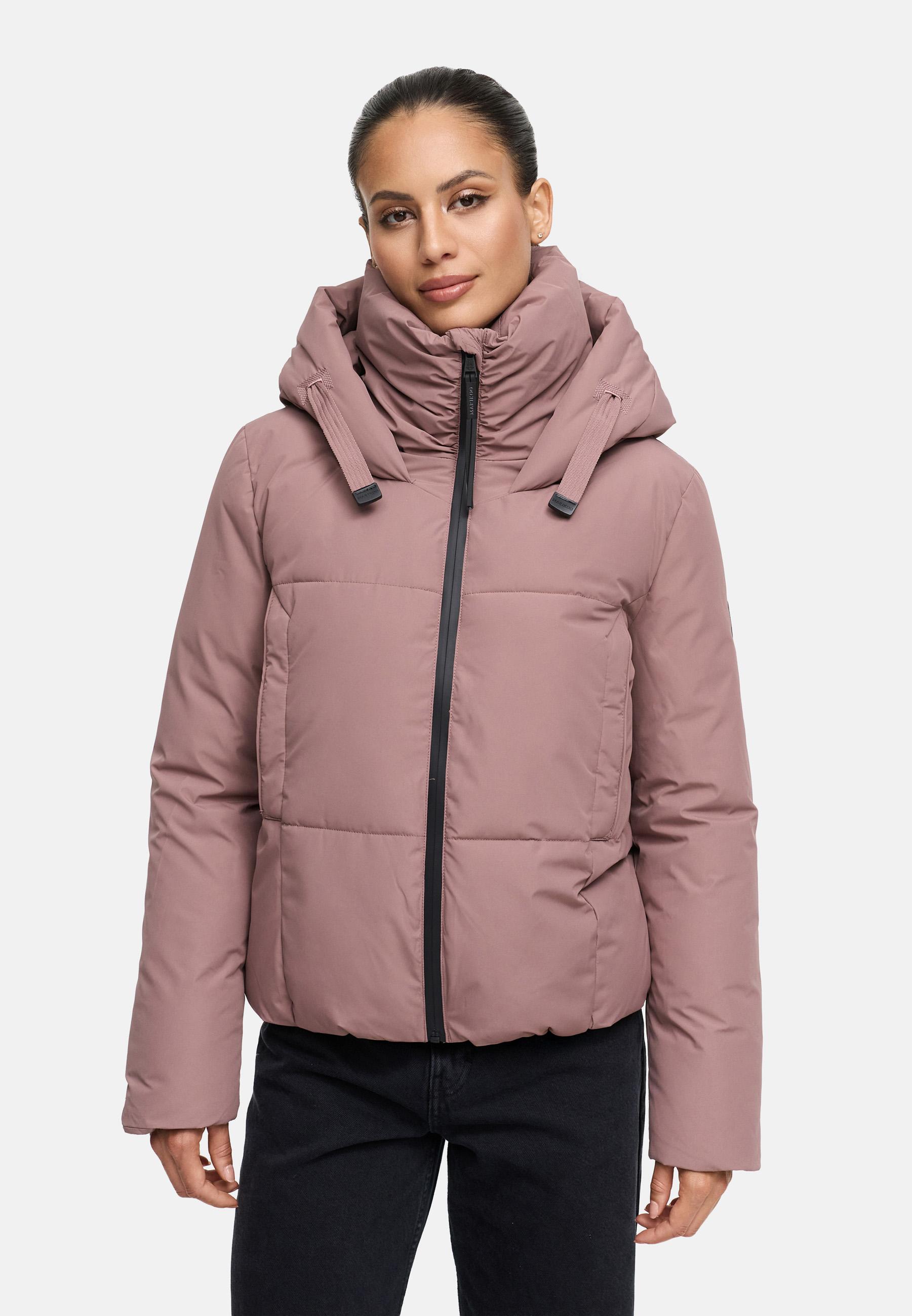 Warme Steppjacke mit Kapuze "Ninikaa XVI" Mauve