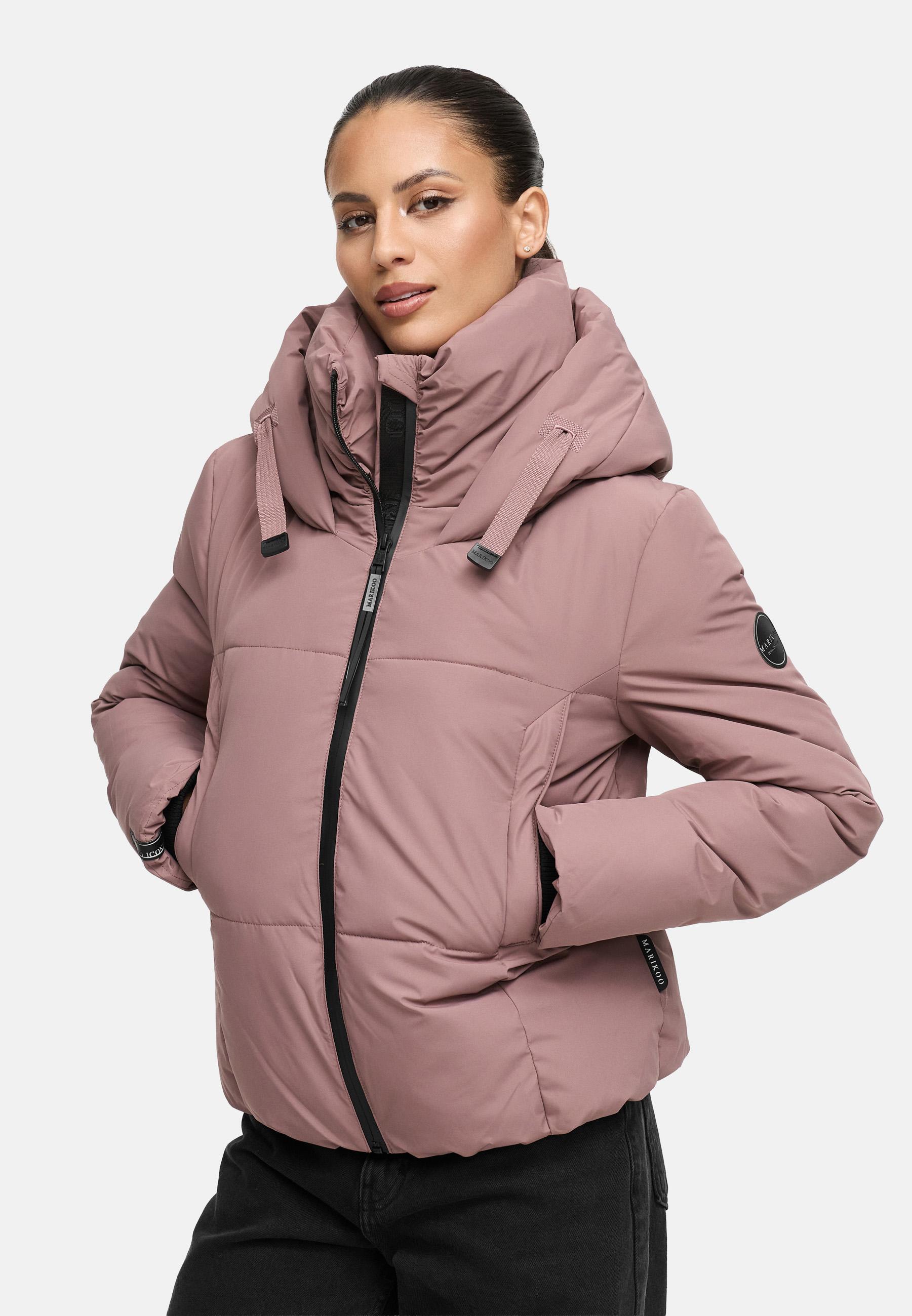 Warme Steppjacke mit Kapuze "Ninikaa XVI" Mauve