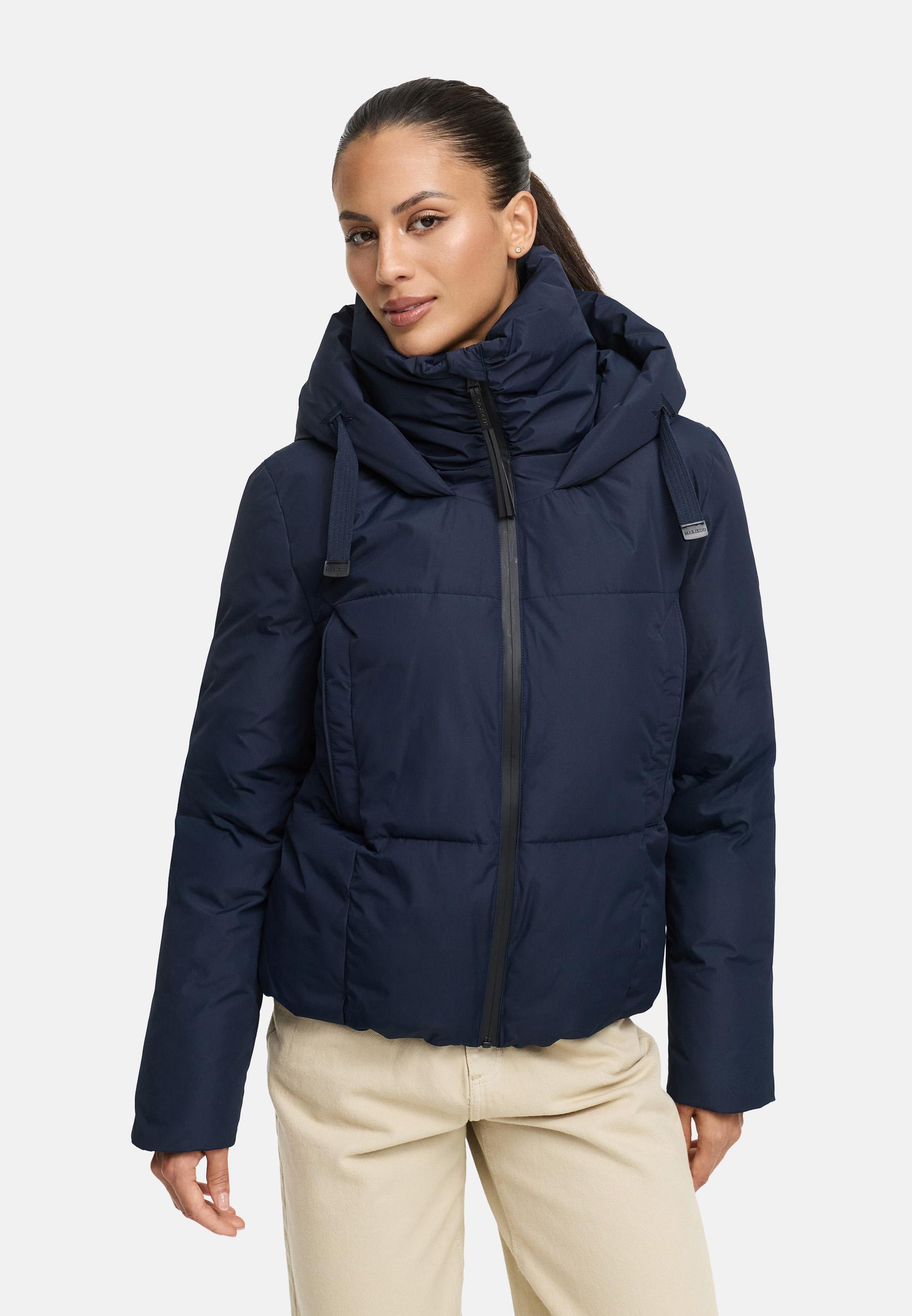 Warme Steppjacke mit Kapuze "Ninikaa XVI" Navy