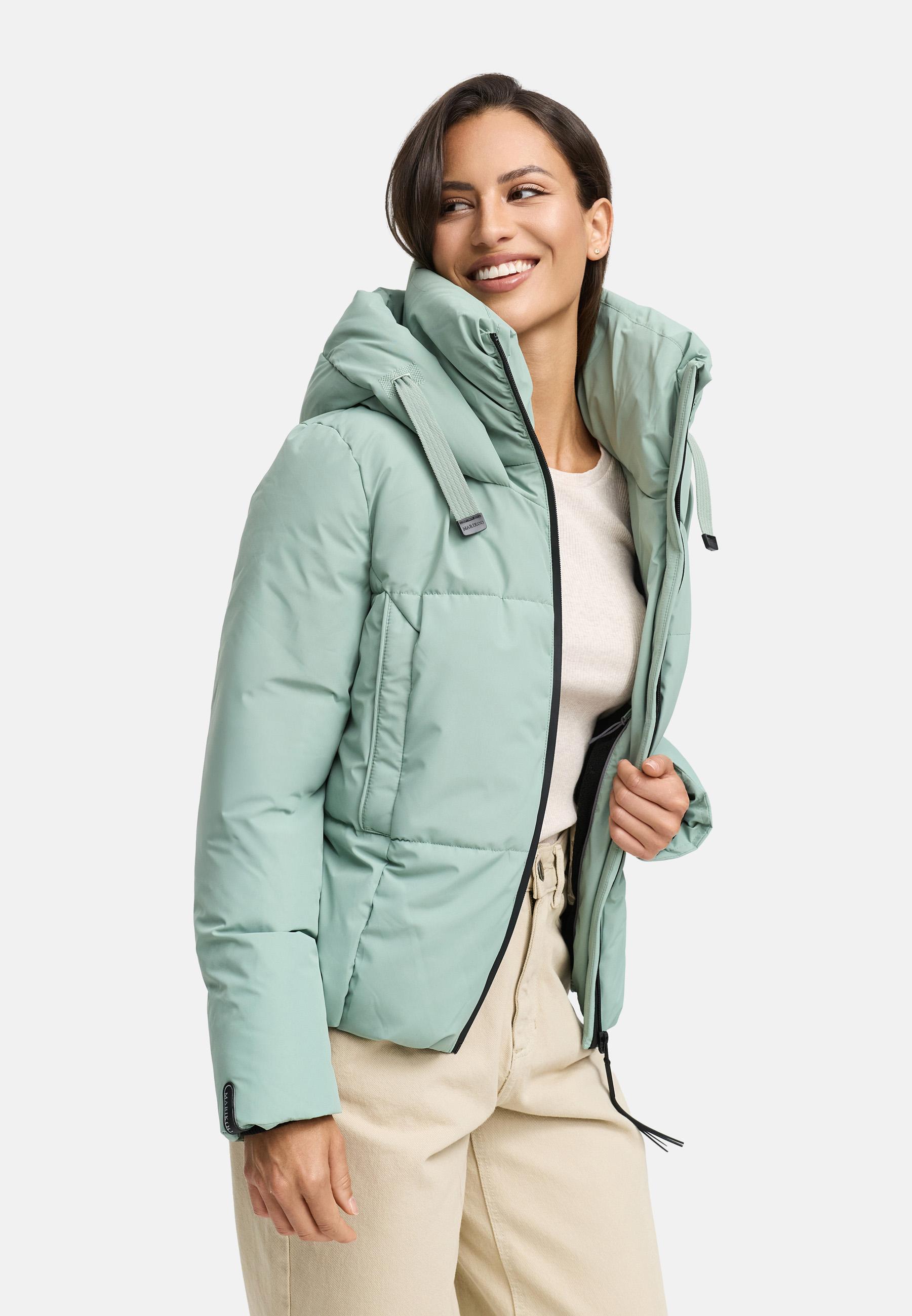 Warme Steppjacke mit Kapuze "Ninikaa XVI" Smokey Mint