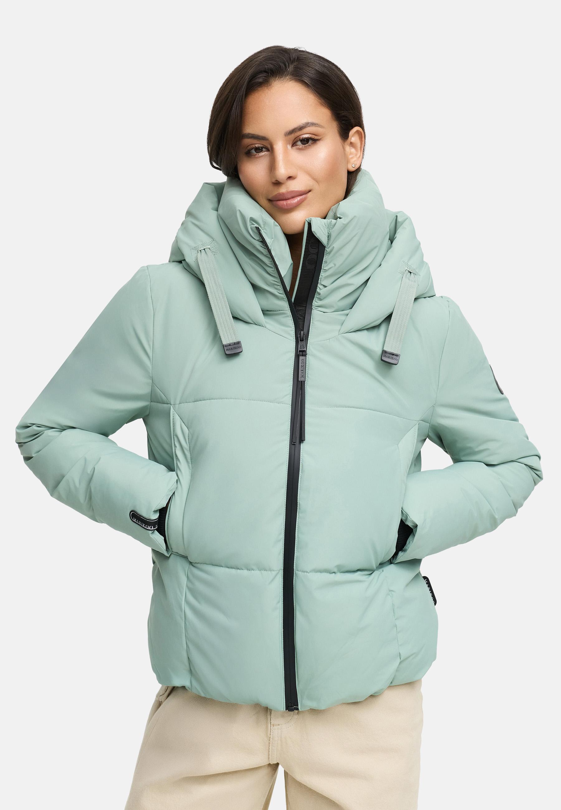 Warme Steppjacke mit Kapuze "Ninikaa XVI" Smokey Mint