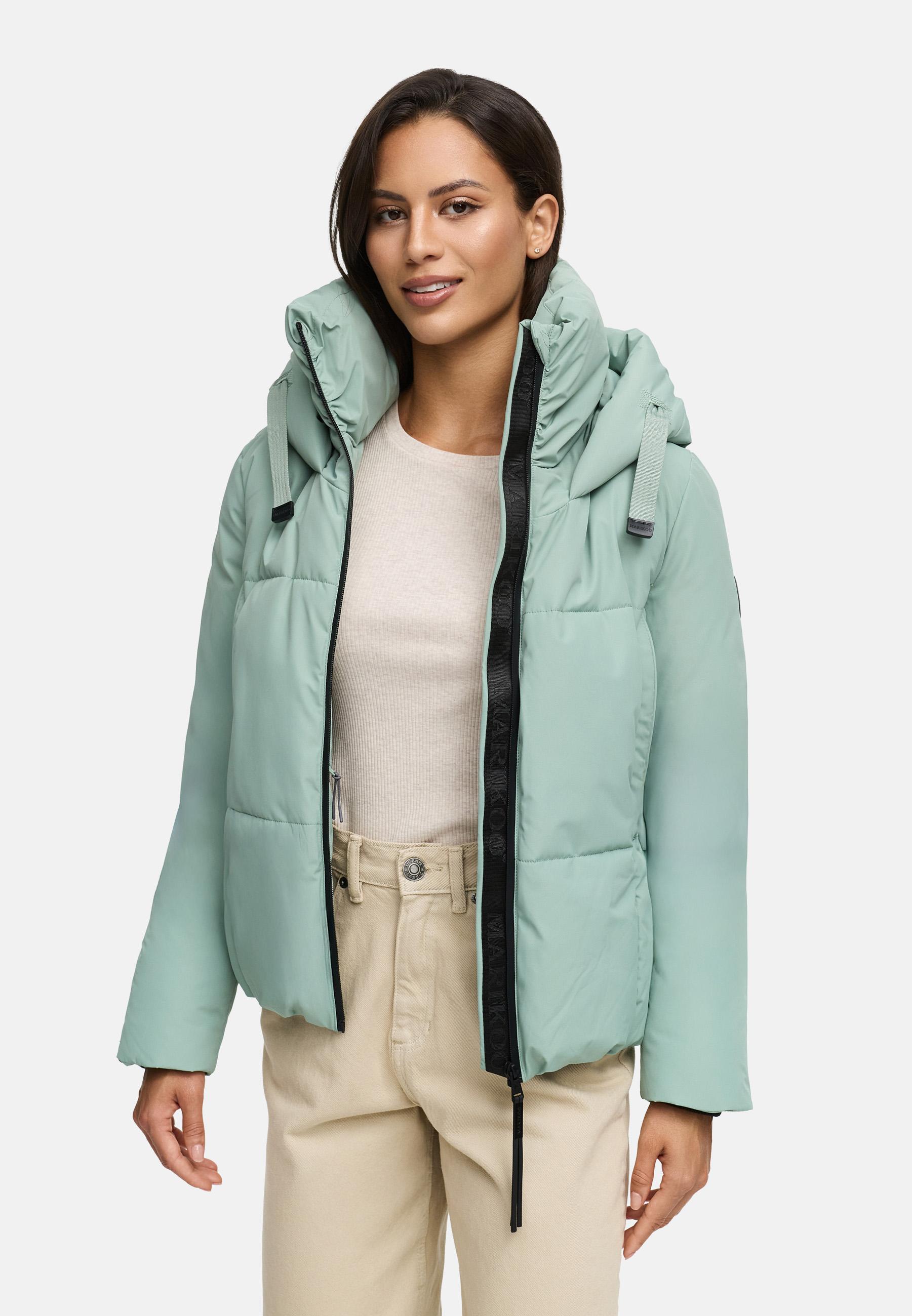 Warme Steppjacke mit Kapuze "Ninikaa XVI" Smokey Mint