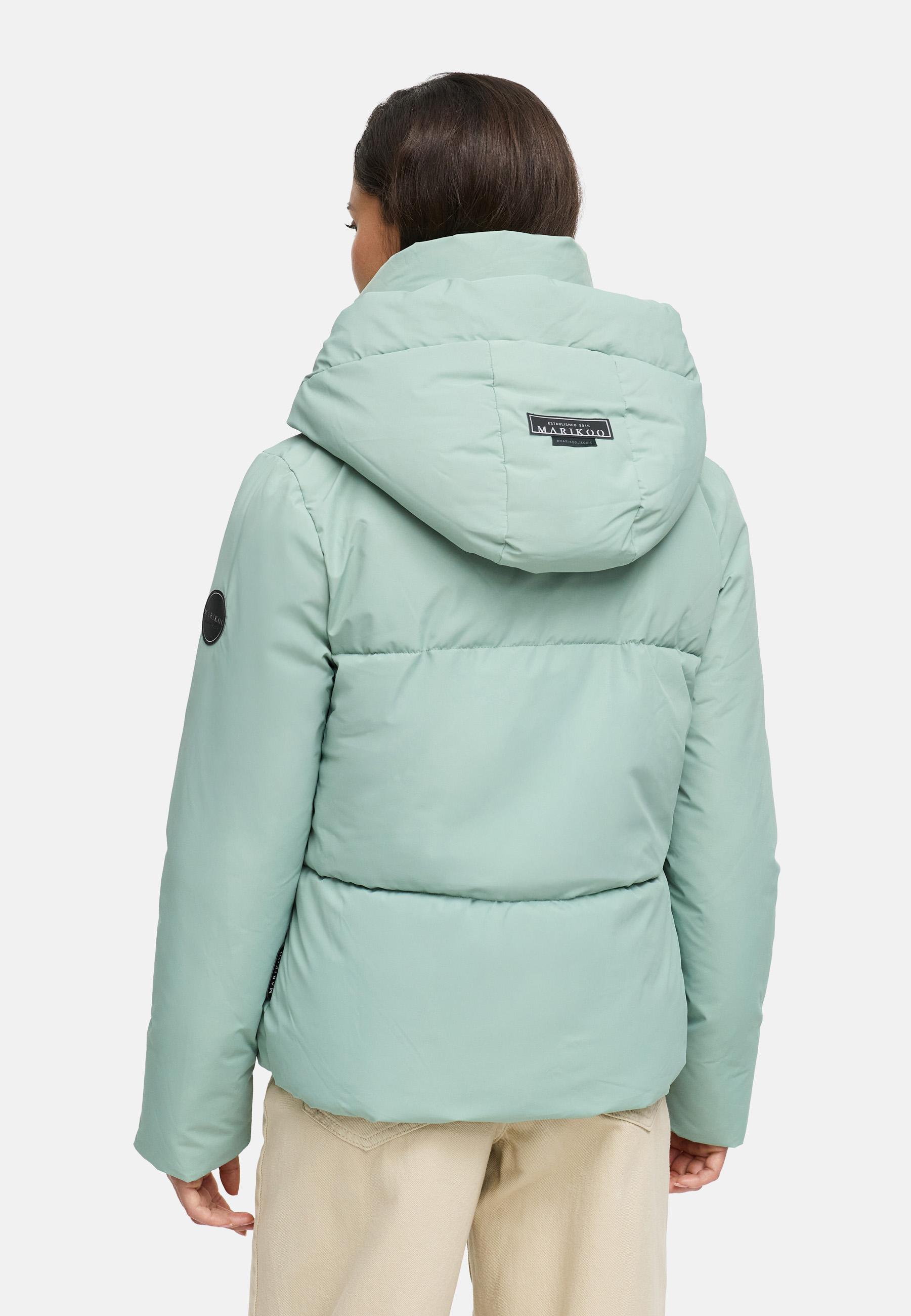 Warme Steppjacke mit Kapuze "Ninikaa XVI" Smokey Mint