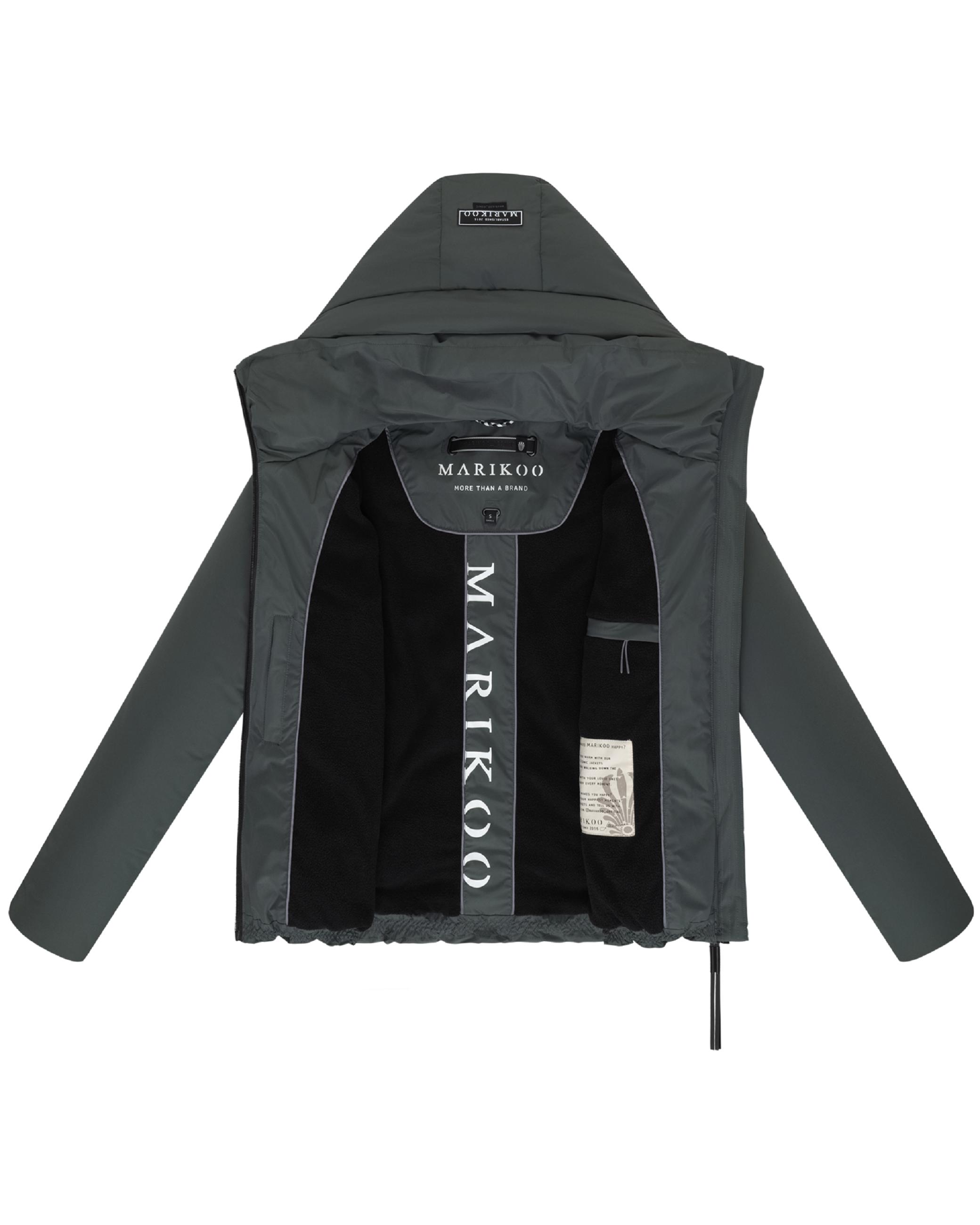 Warme Steppjacke mit Kapuze "Ninikaa XVI" Stone Green