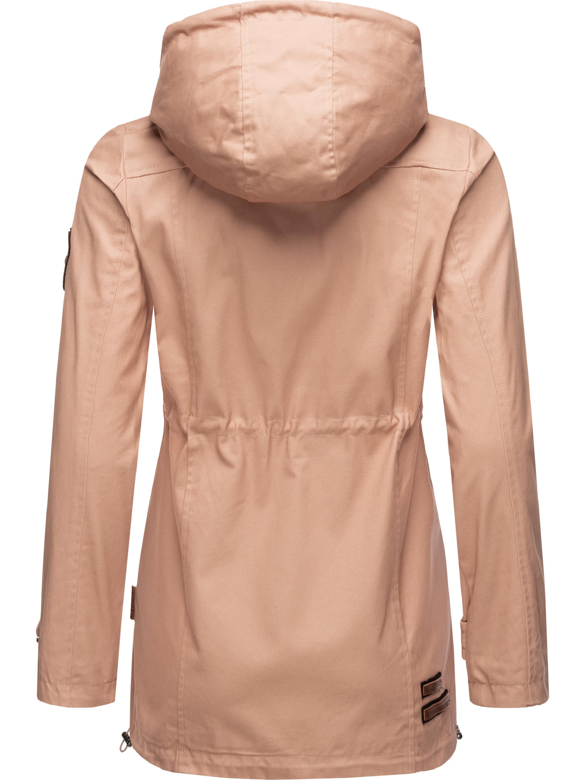 Leichter Baumwollparka mit Kapuze "Nyokoo" Light Rose