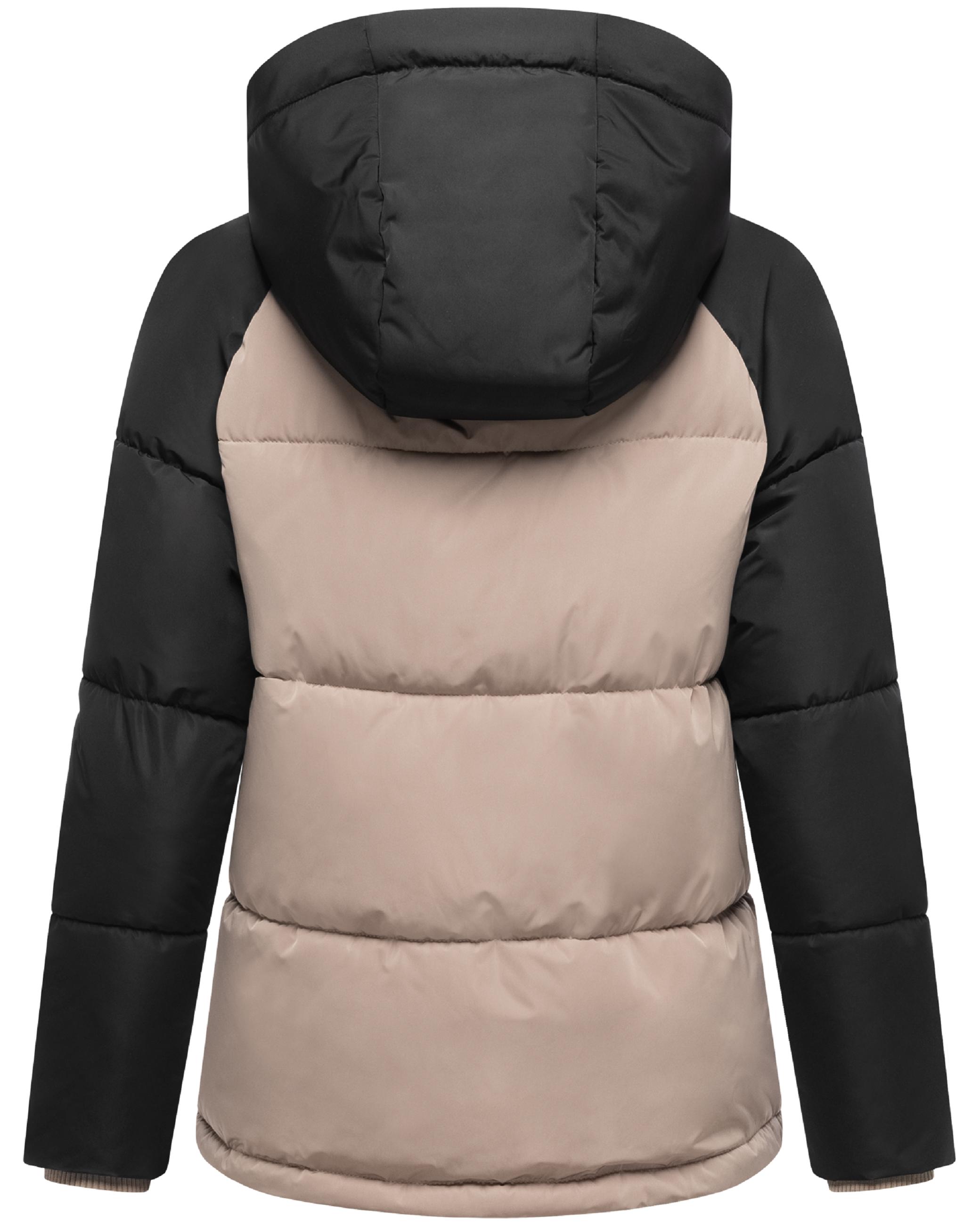 Steppjacke im Colourblocking-Style "Omariaa 16" Black