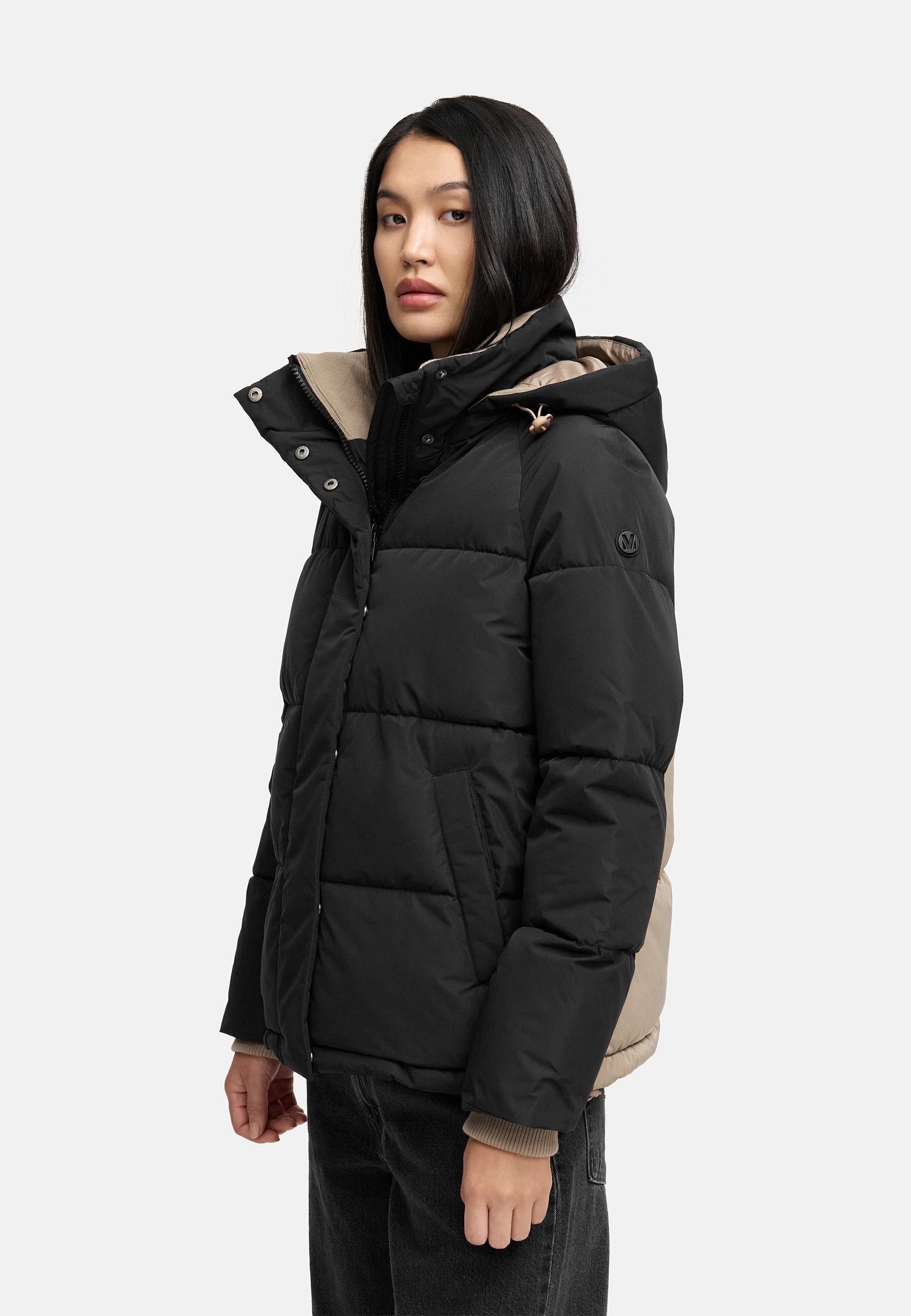 Steppjacke im Colourblocking-Style "Omariaa 16" Black