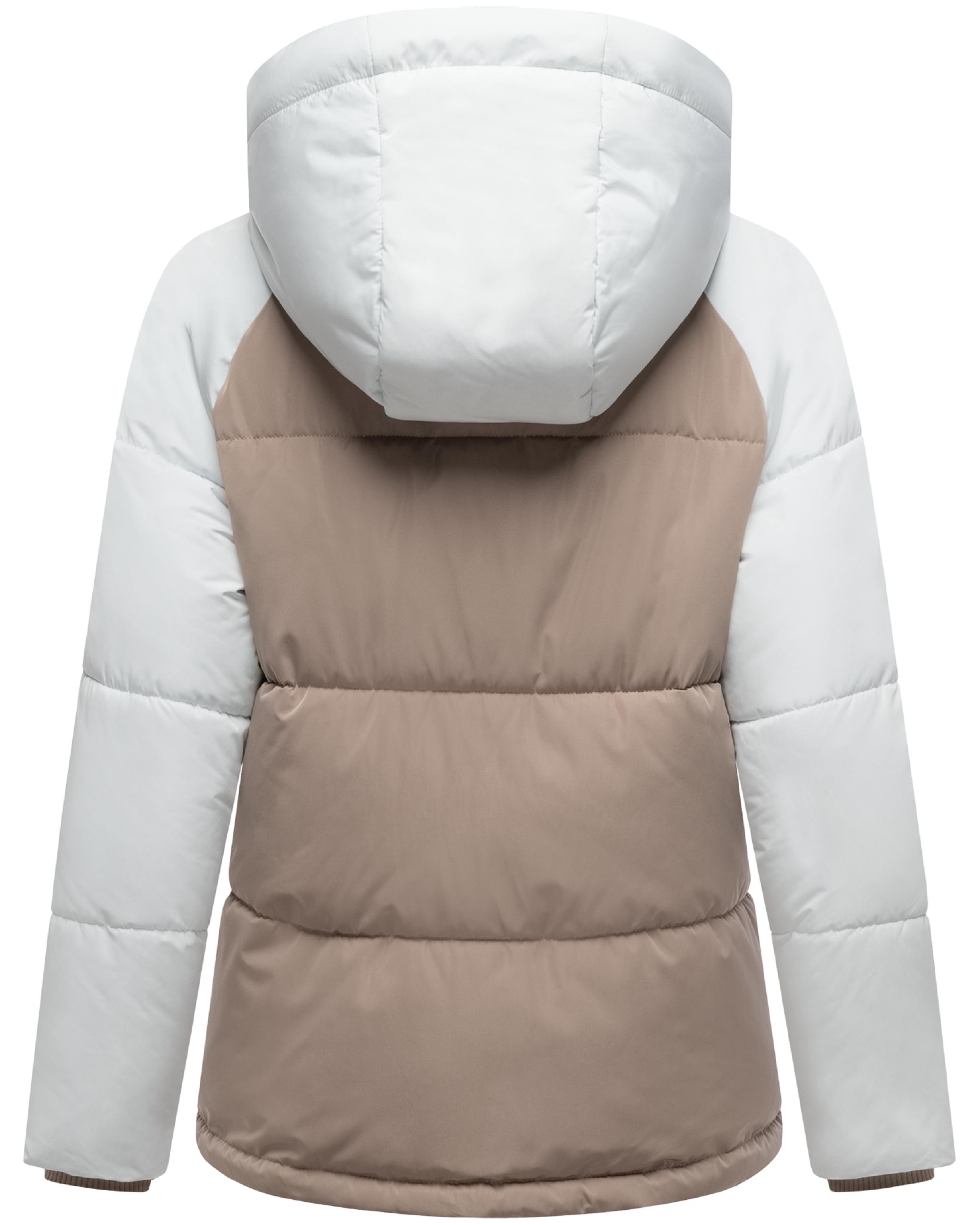 Steppjacke im Colourblocking-Style "Omariaa 16" Ice Blue