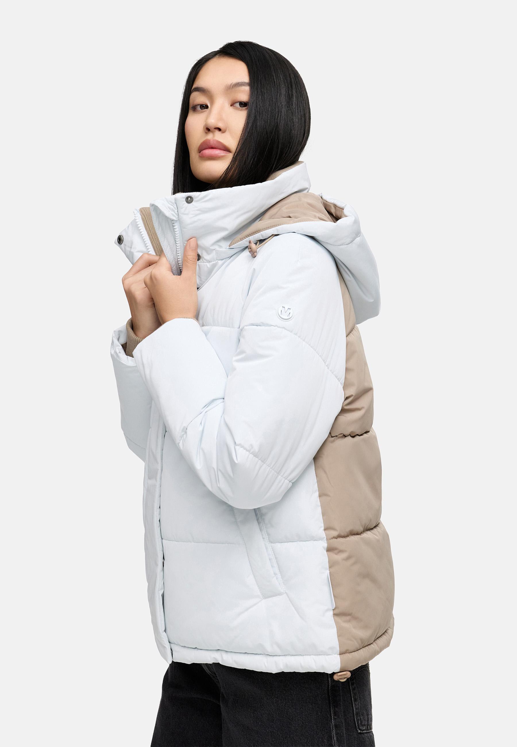 Steppjacke im Colourblocking-Style "Omariaa 16" Ice Blue