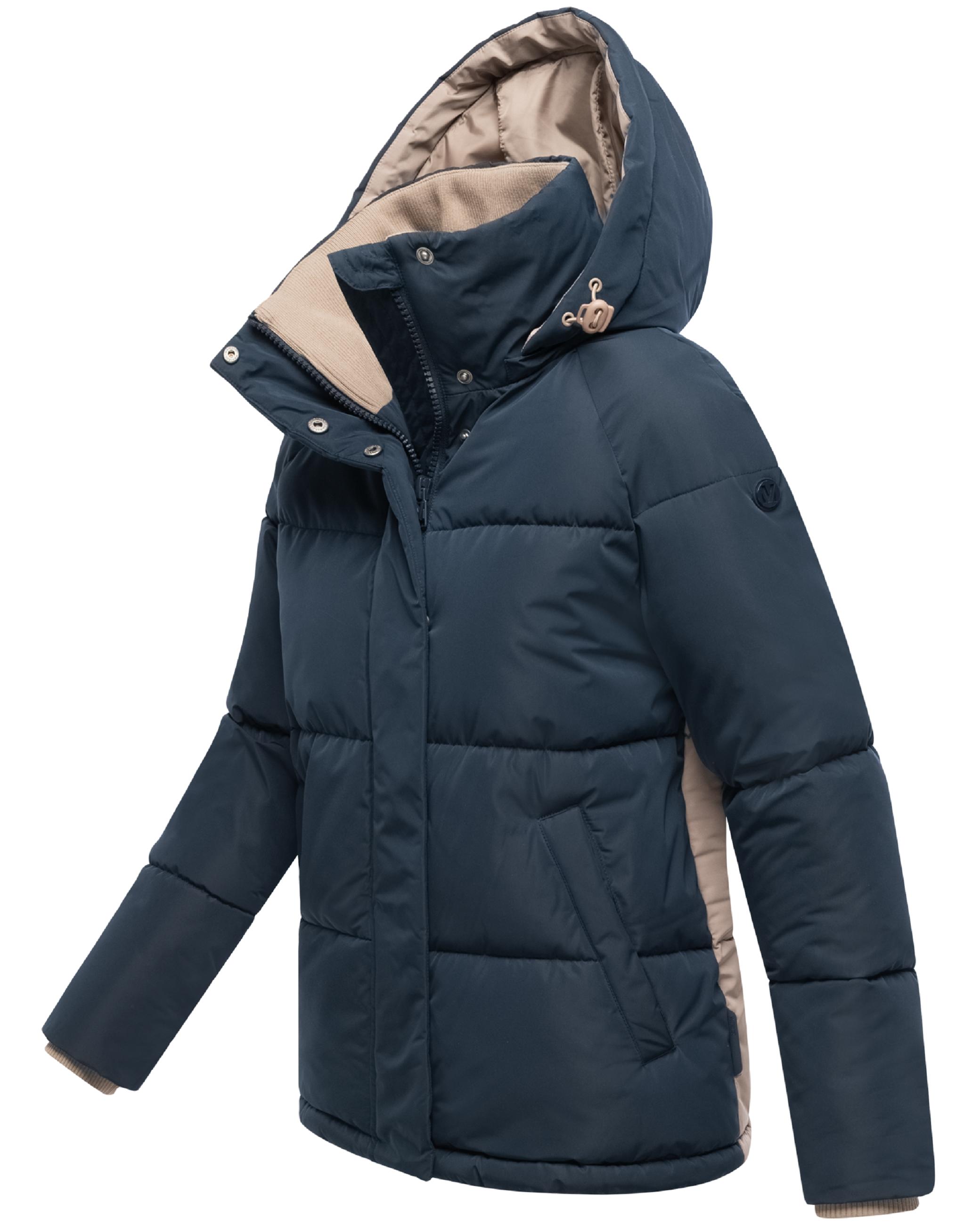 Steppjacke im Colourblocking-Style "Omariaa 16" Navy